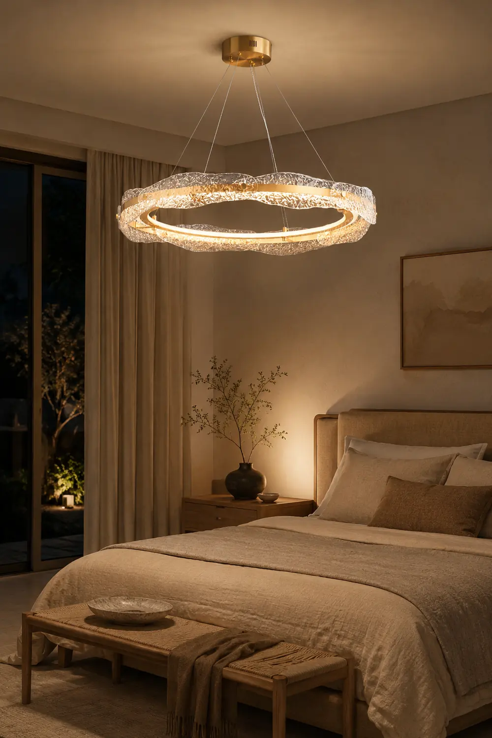 Water Ripple Chandelier - Lumpaz