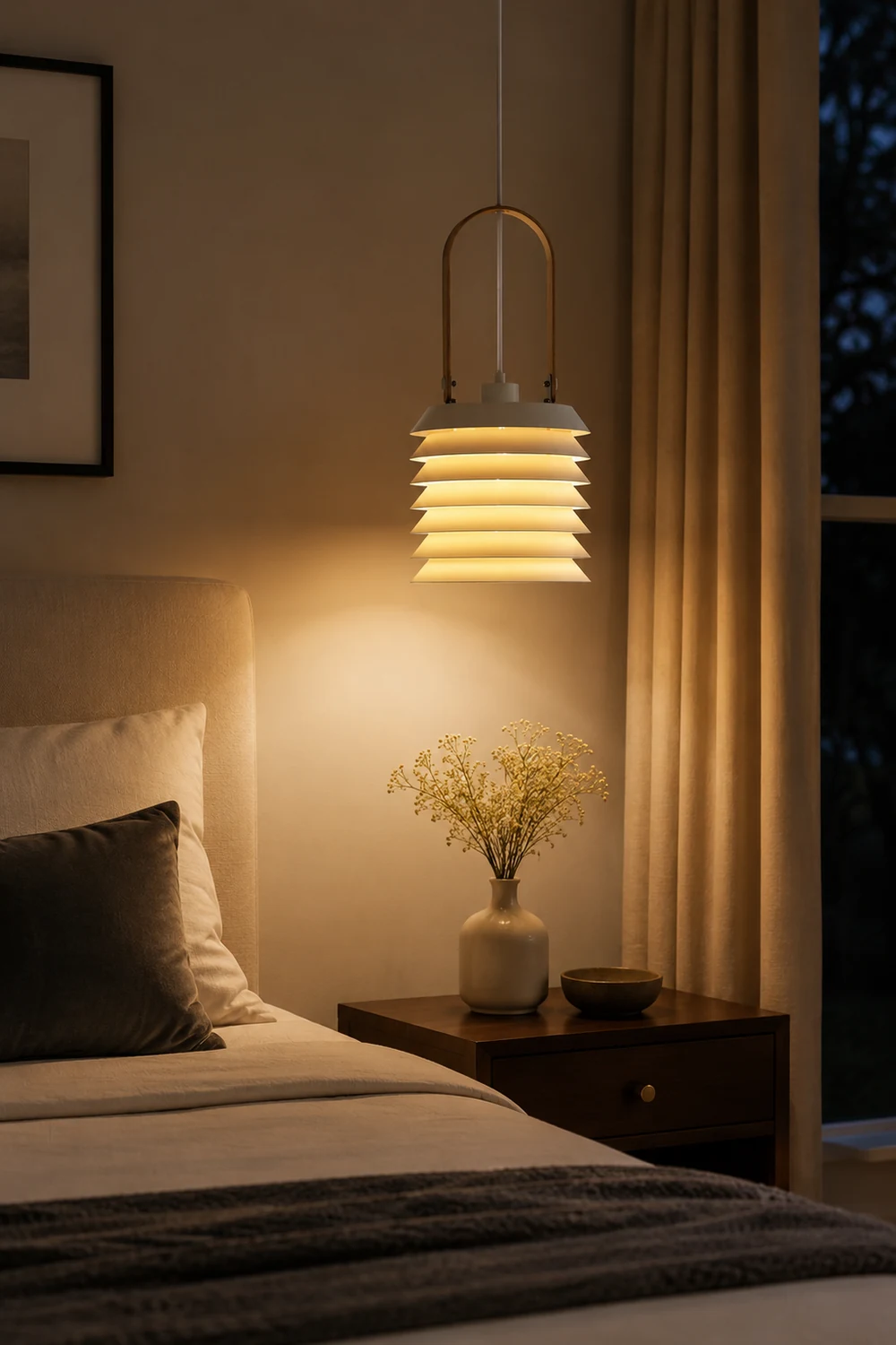 Minimalist Lantern Pendant Lamp - Lumpaz