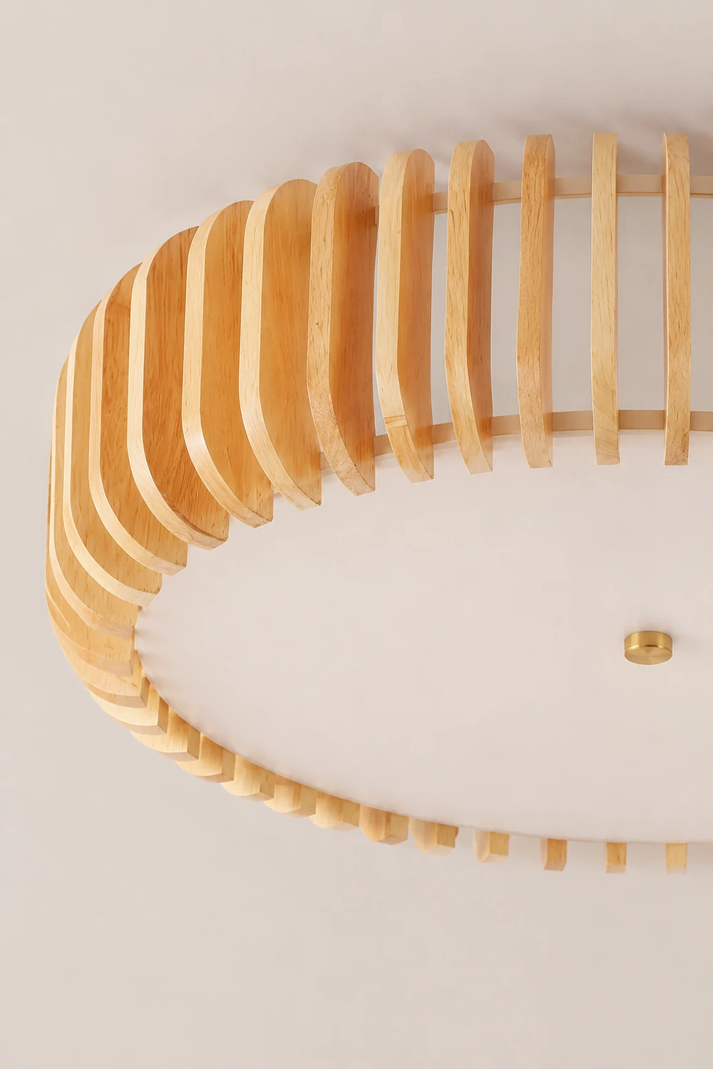 Wooden Drum Ceiling Lamp - Lumpaz