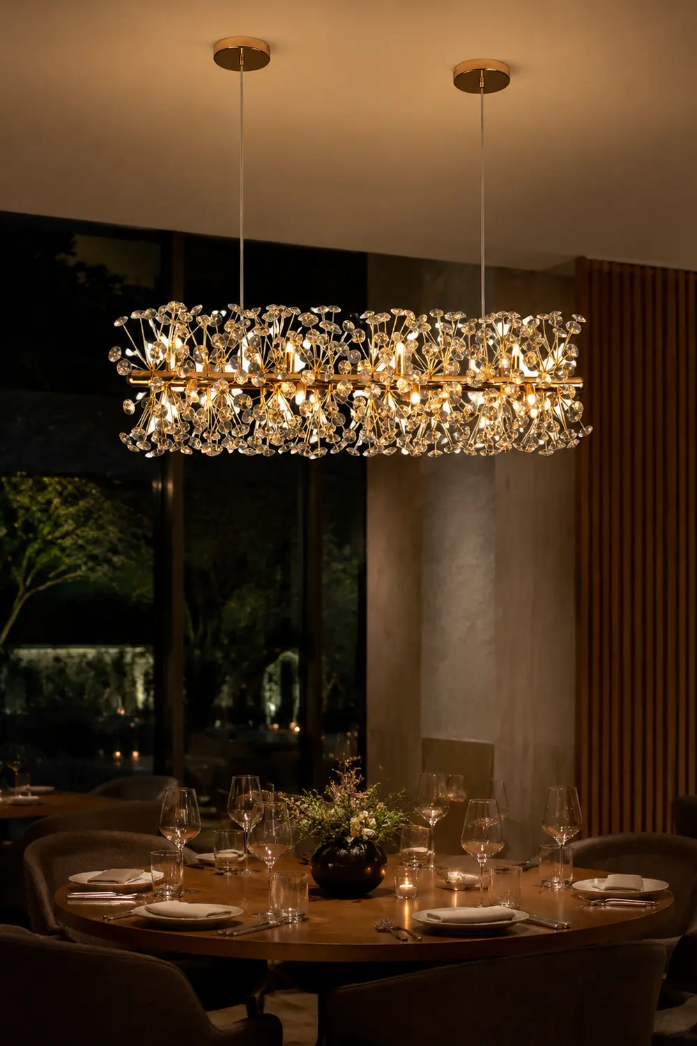 Crystal Firework Chandelier - Lumpaz