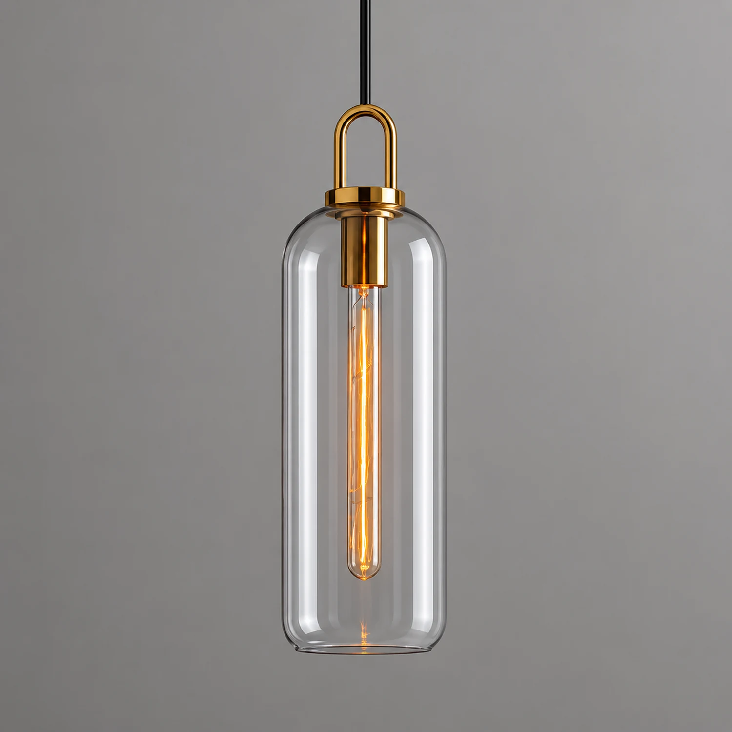 Pendulum Glass Pendant Lamp - Lumpaz