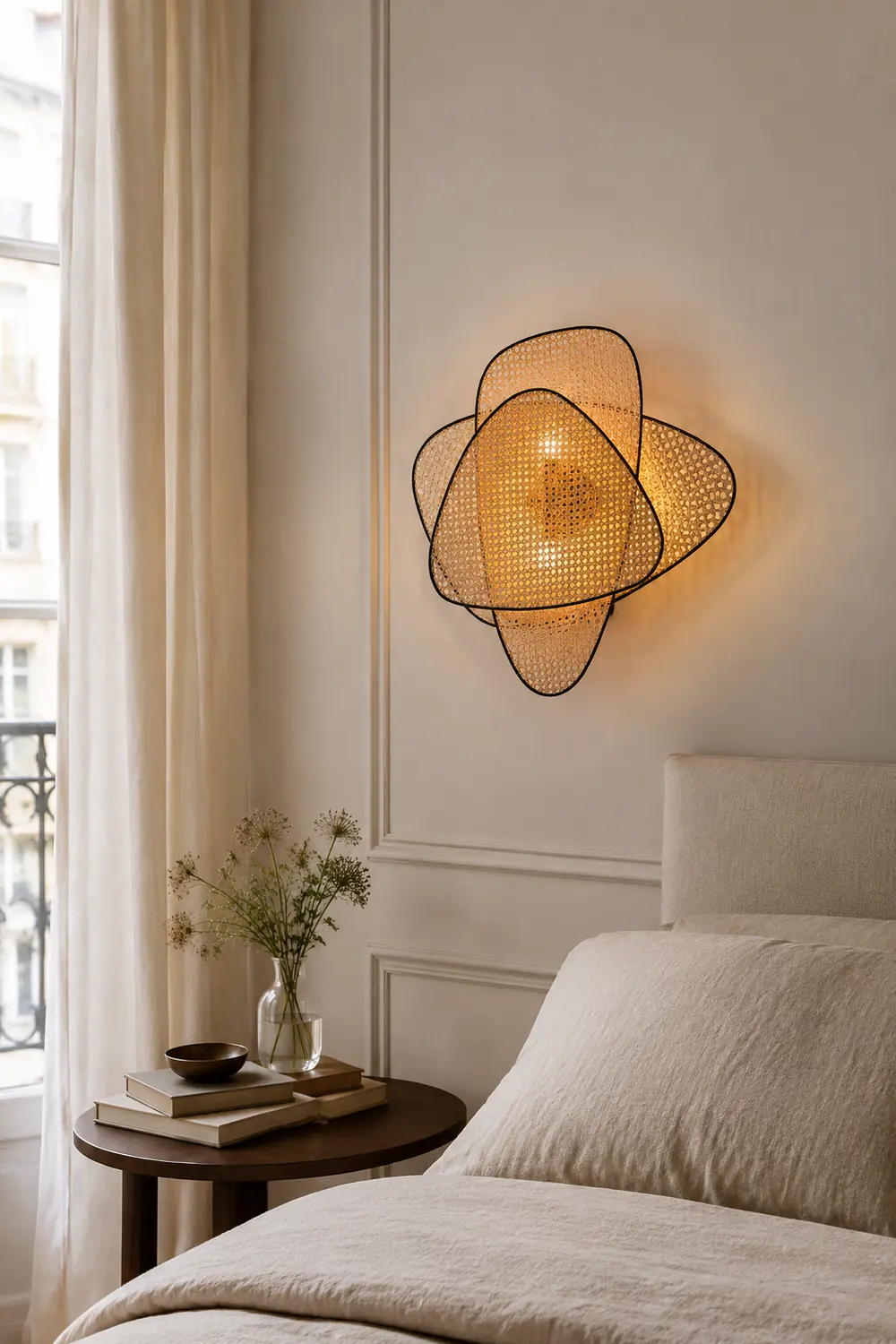 Screen Cannage Wall Lamp - Lumpaz