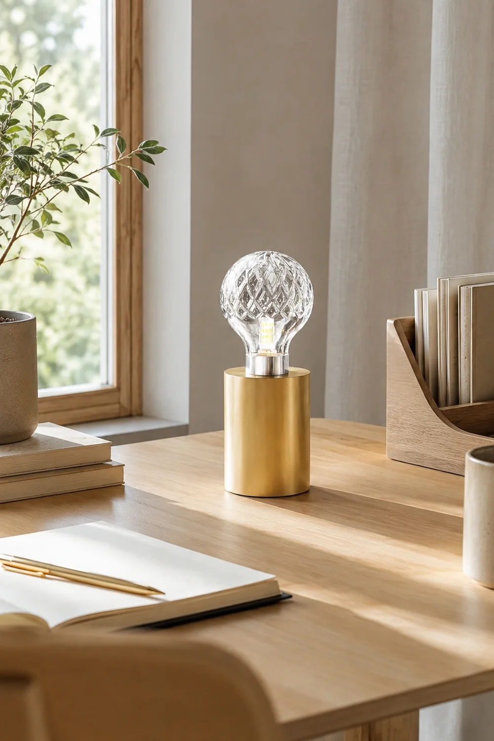 Crystal Bulb Table Lamp - Lumpaz