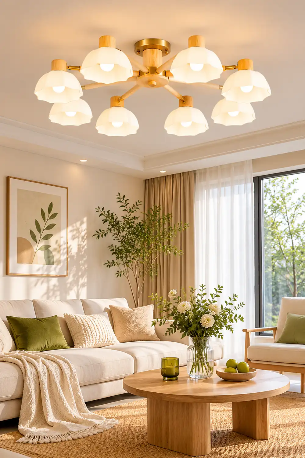 Floral Ceiling Light - Lumpaz