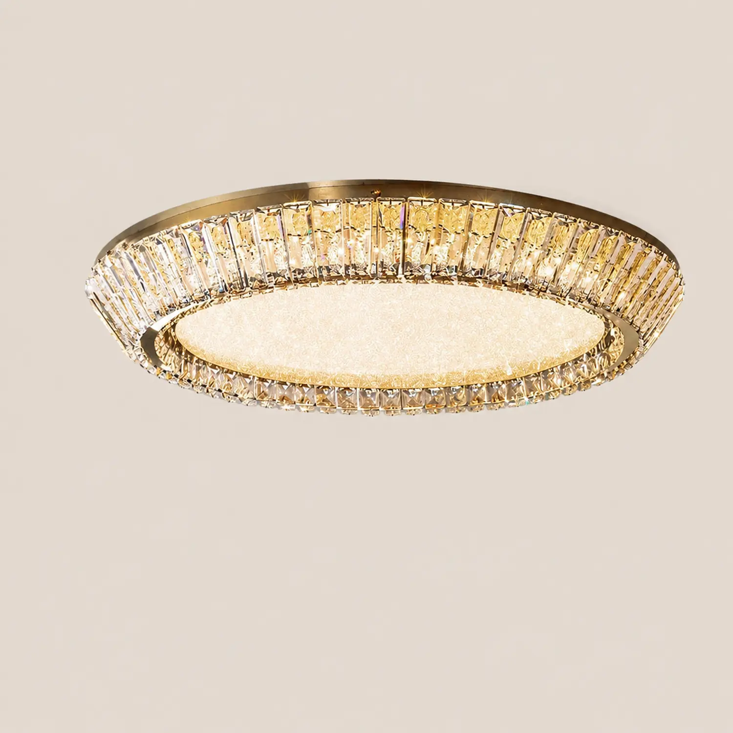 Quicksand Crystal Ceiling Lamp - Lumpaz