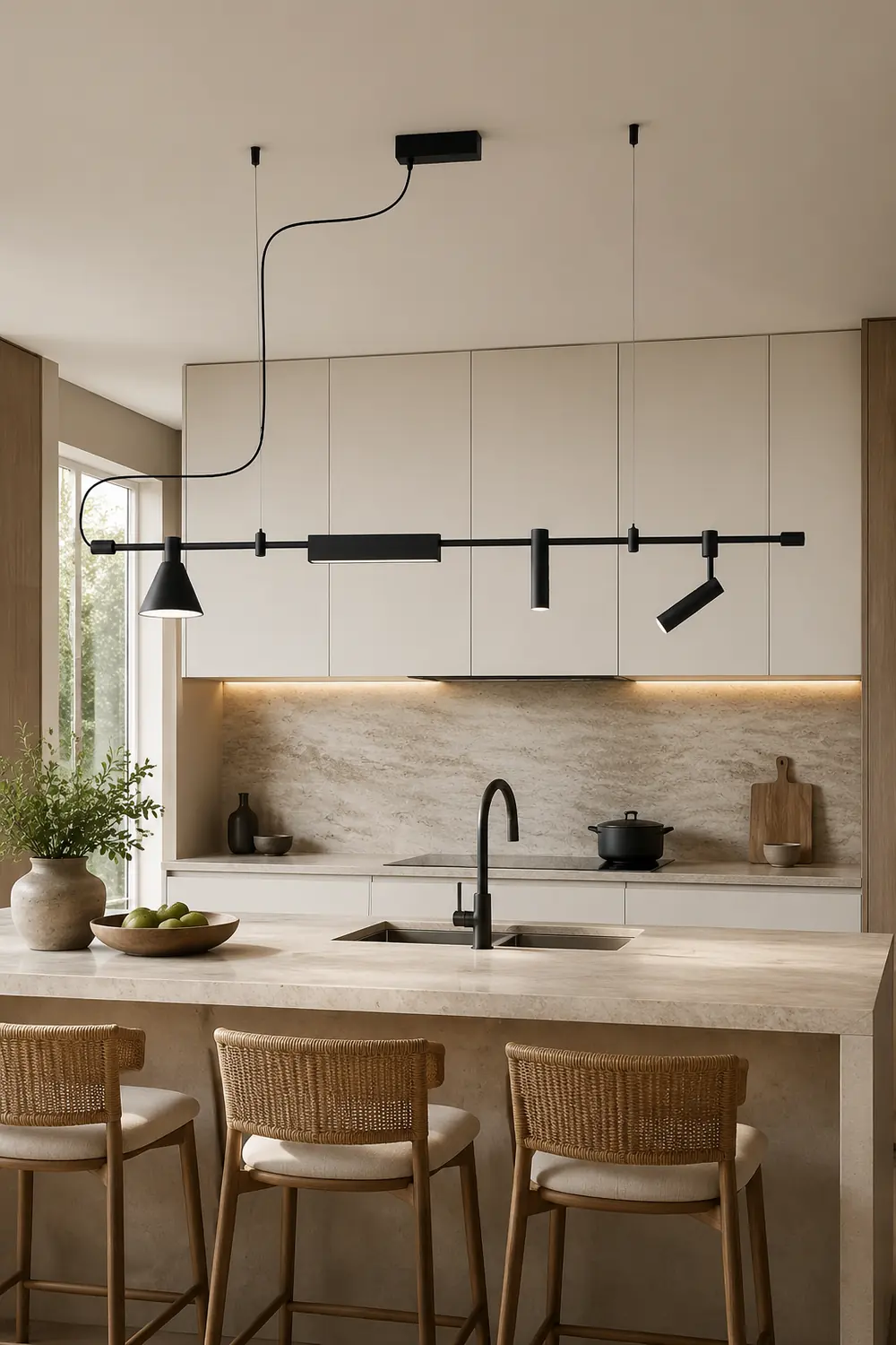 Horizontal Linear LED Pendant Lamp - Lumpaz