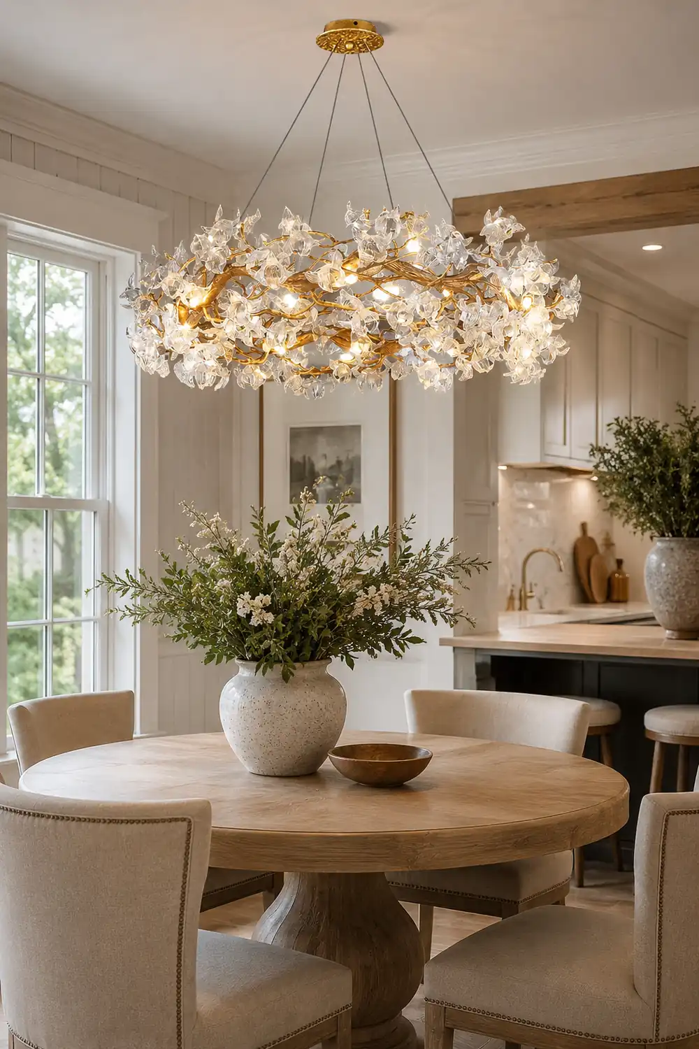 Hibiscus Flower Chandelier - Lumpaz