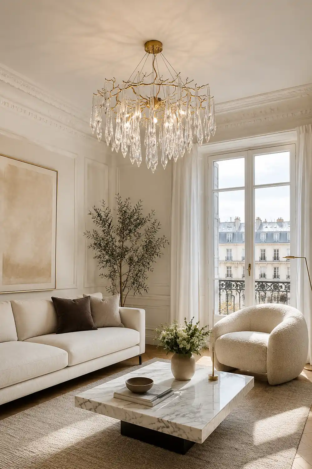 Branchs Brass Chandelier - Lumpaz