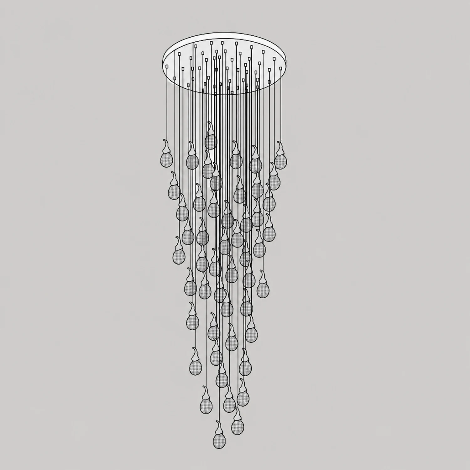 Leo Bubble Chandelier - Lumpaz