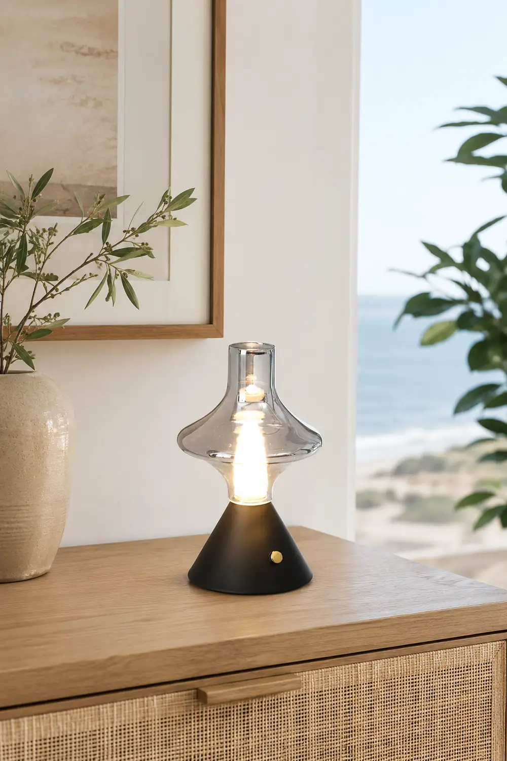 Theater Built-in Battery Table Lamp - Lumpaz
