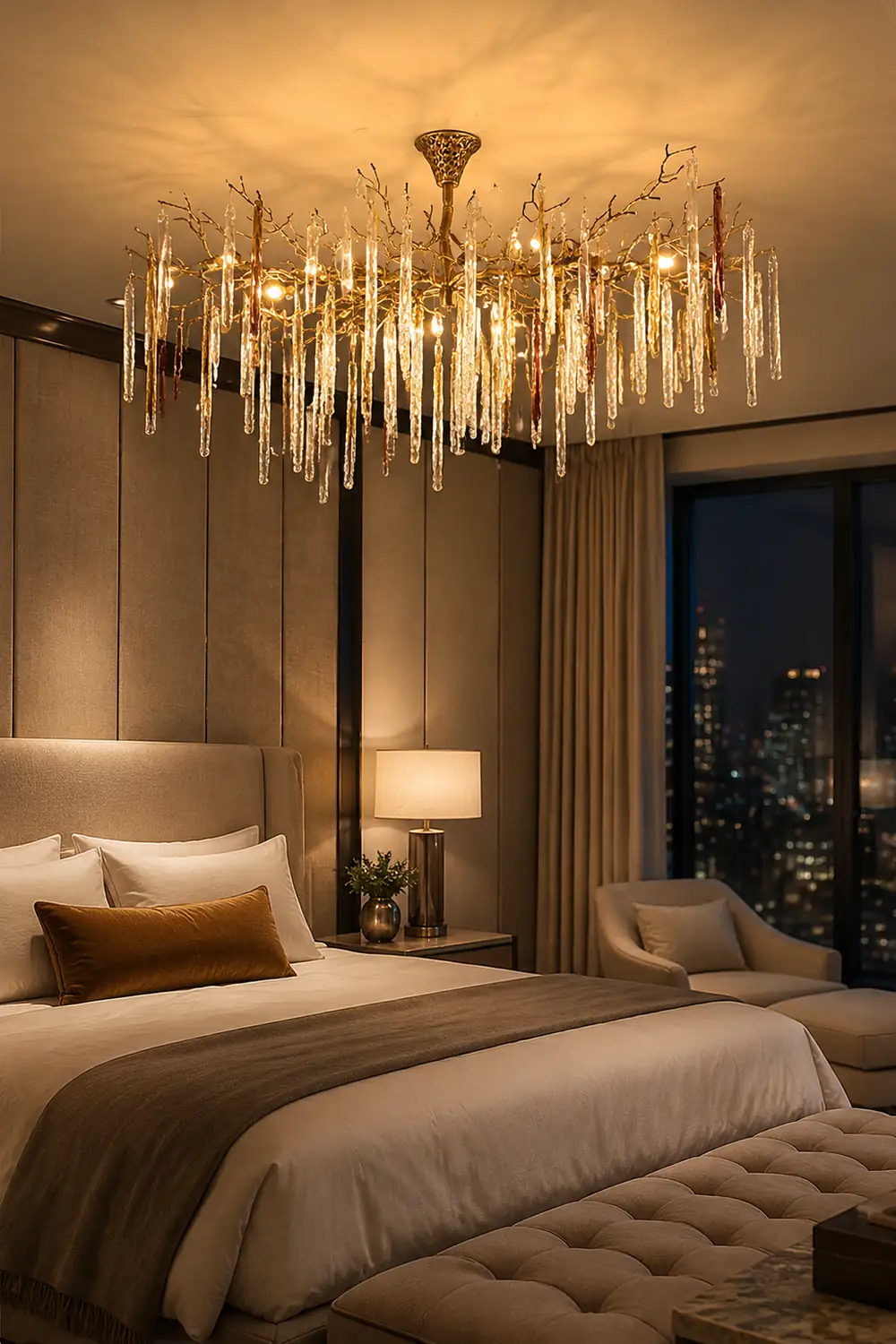 Glamour Dripstone Chandelier - Lumpaz