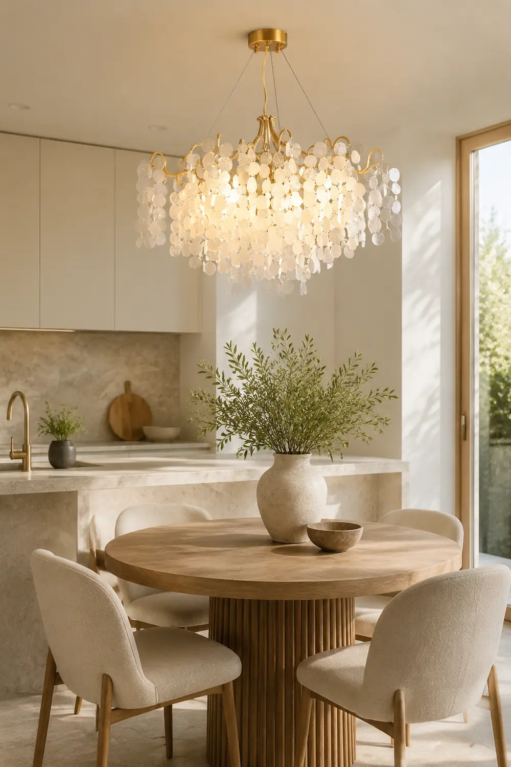 Shiro Noda Round Chandelier - Lumpaz