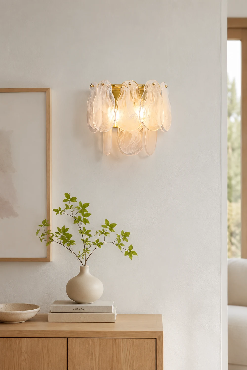 Cloud Glass Wall Lamp - Lumpaz