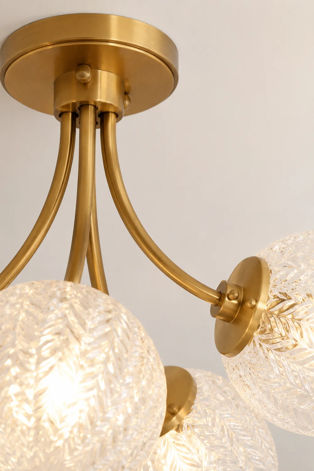 Retro Glass Ceiling Lamp - Lumpaz