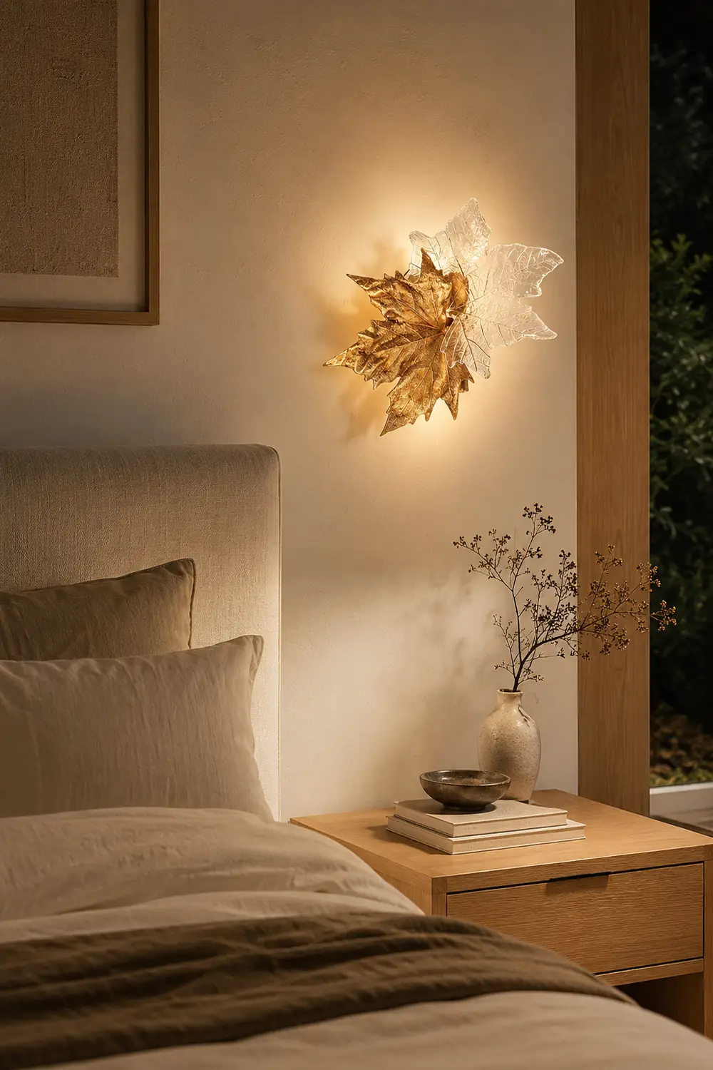 Folio Leaves Wall Lamp - Lumpaz