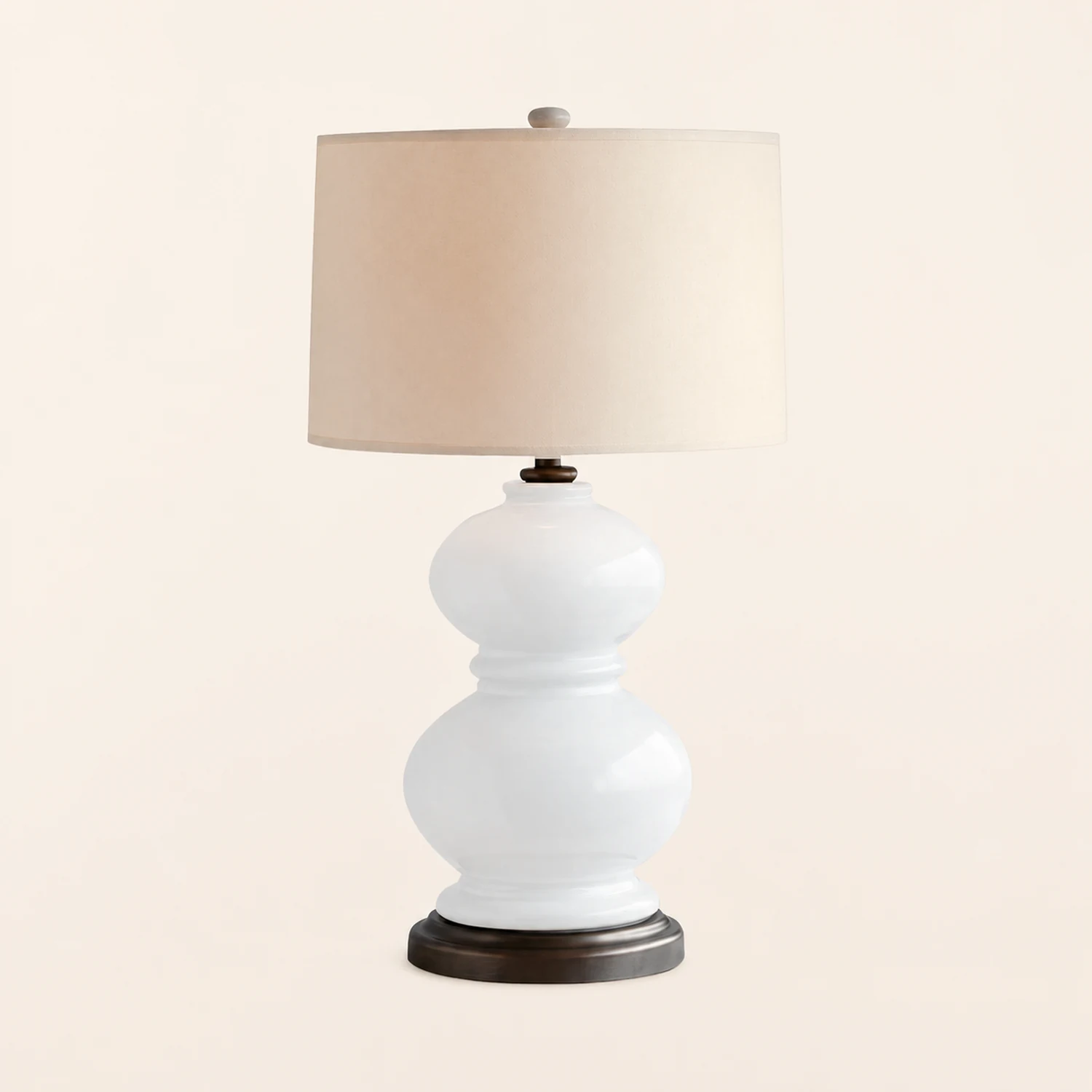 Ceramic Gourd Table Lamp - Lumpaz