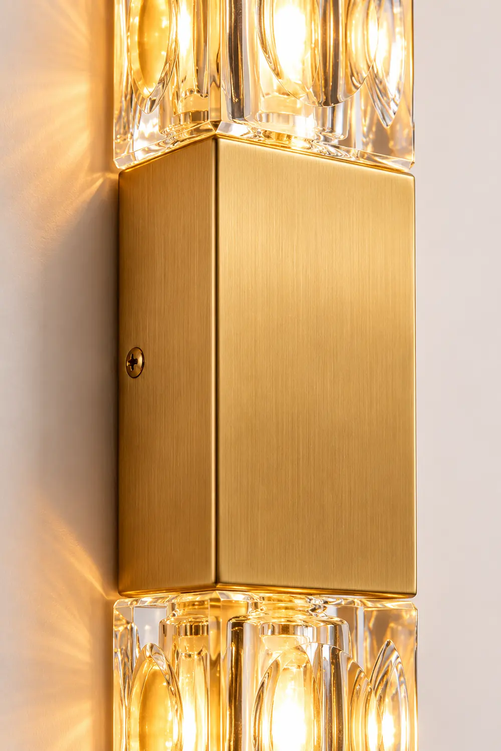 Rectangle Crystal Wall Lamp - Lumpaz