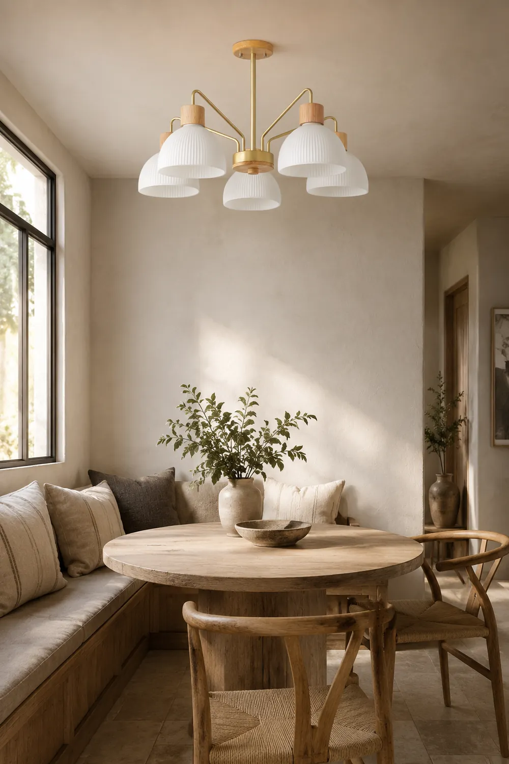 Ribbed Chandelier - Lumpaz