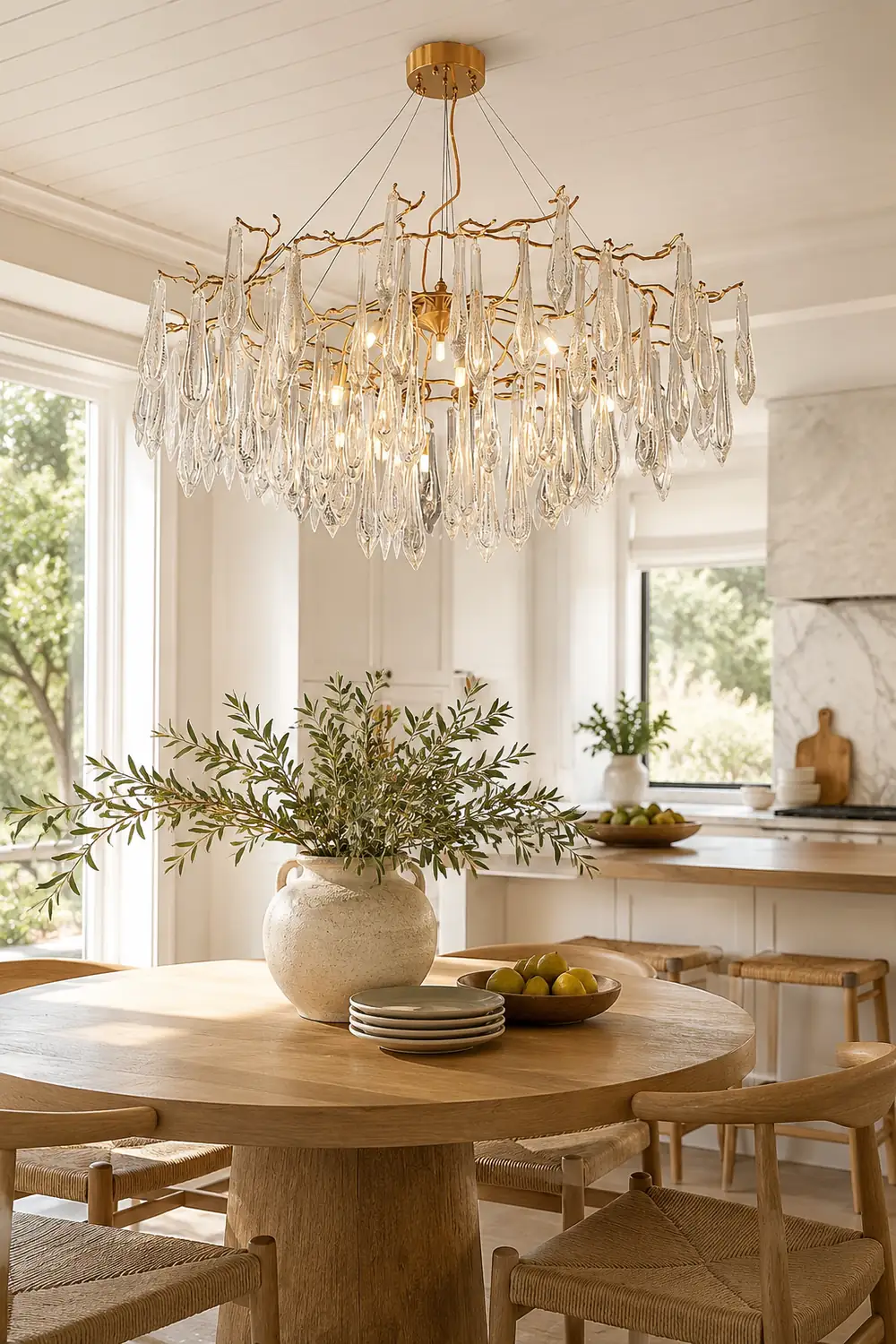 Branchs Brass Chandelier - Lumpaz