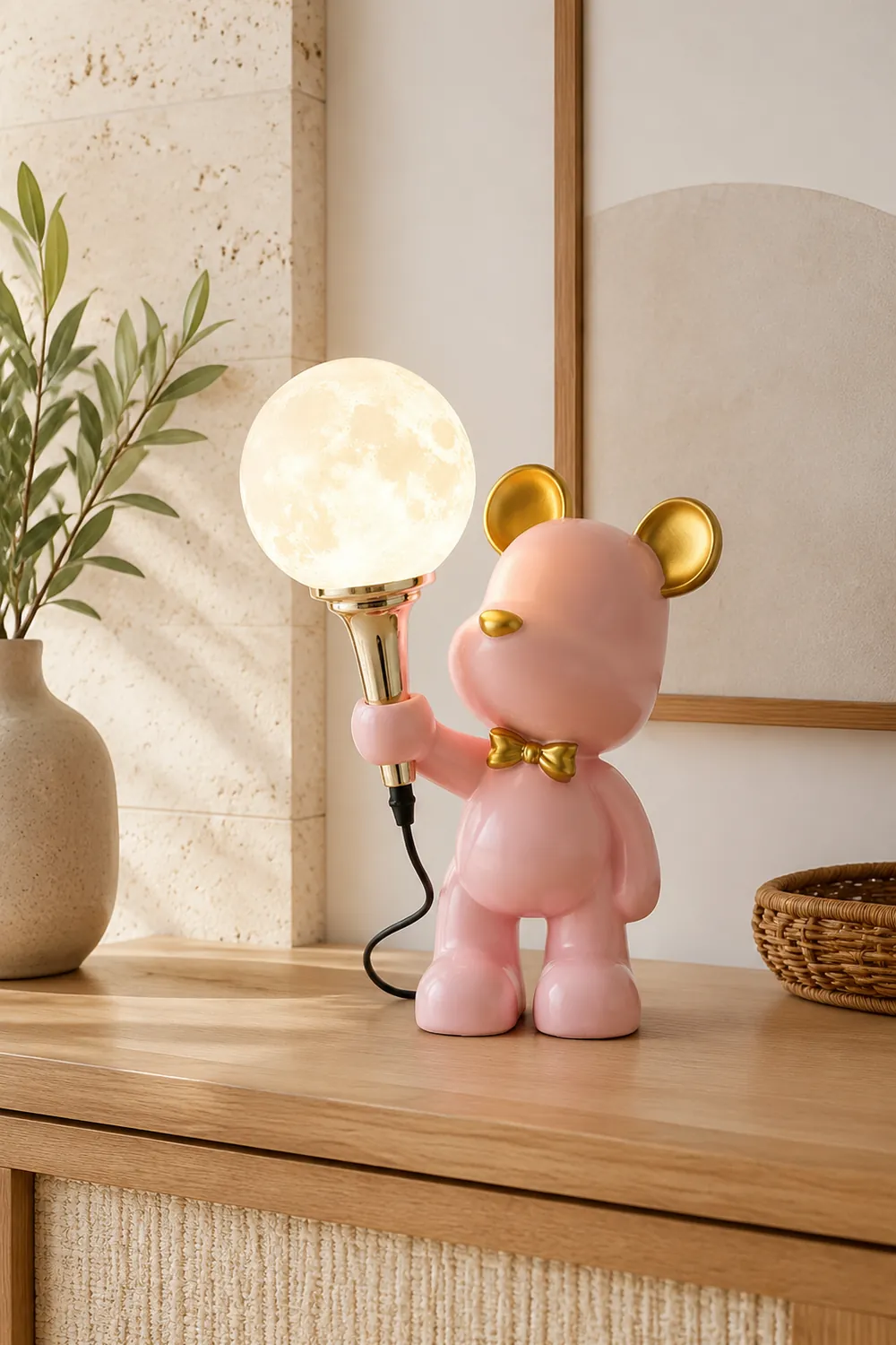 Creative Bear Planet Table Lamp - Lumpaz