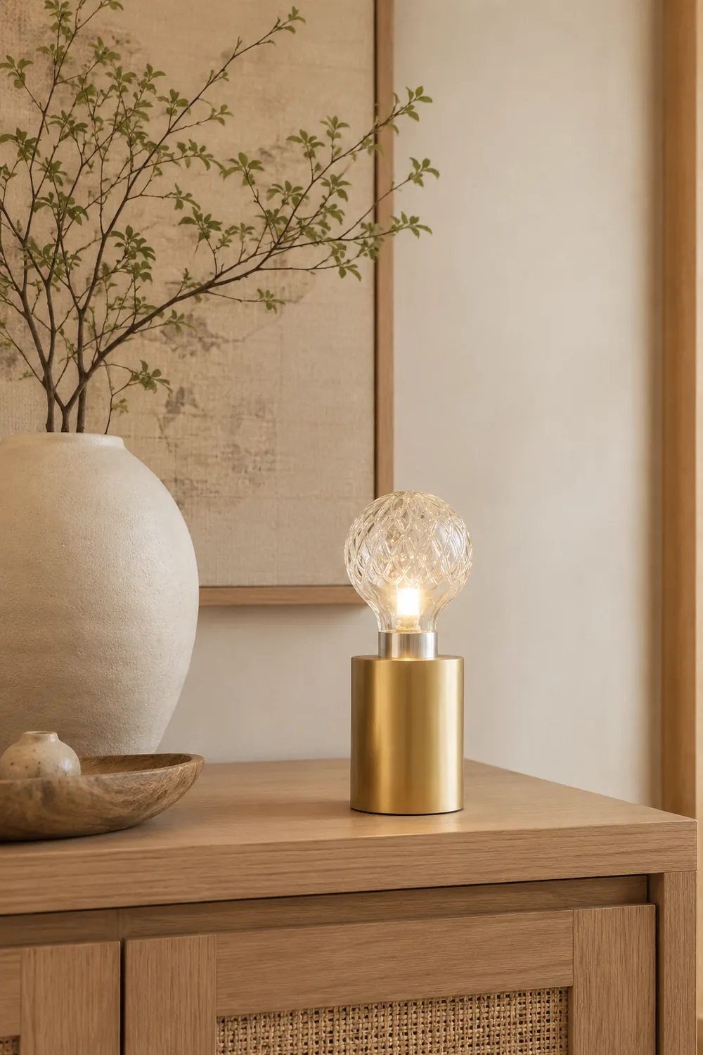 Crystal Bulb Table Lamp - Lumpaz