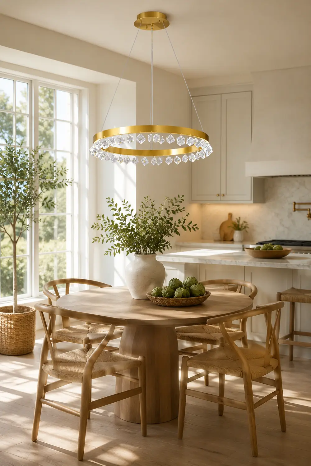 Loop Crystal Chandelier - Lumpaz