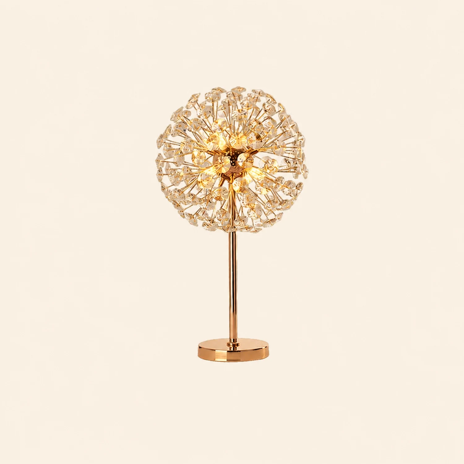 Crystal Dandelion Table Lamp - Lumpaz
