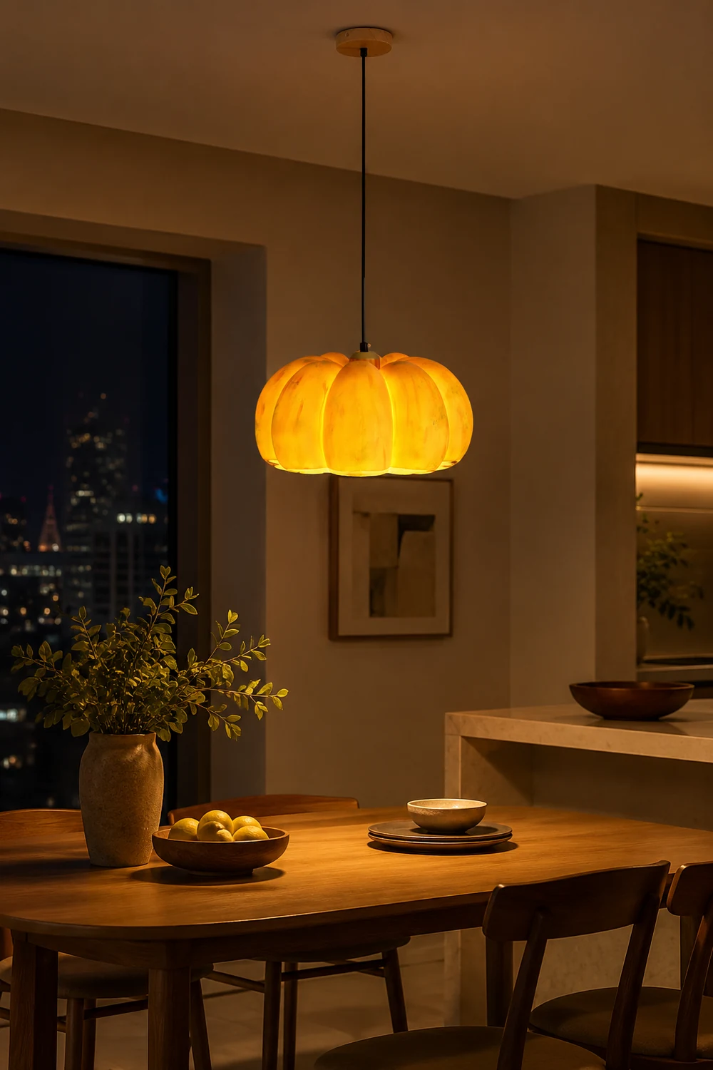 Pumpkin Pendant Lamp - Lumpaz