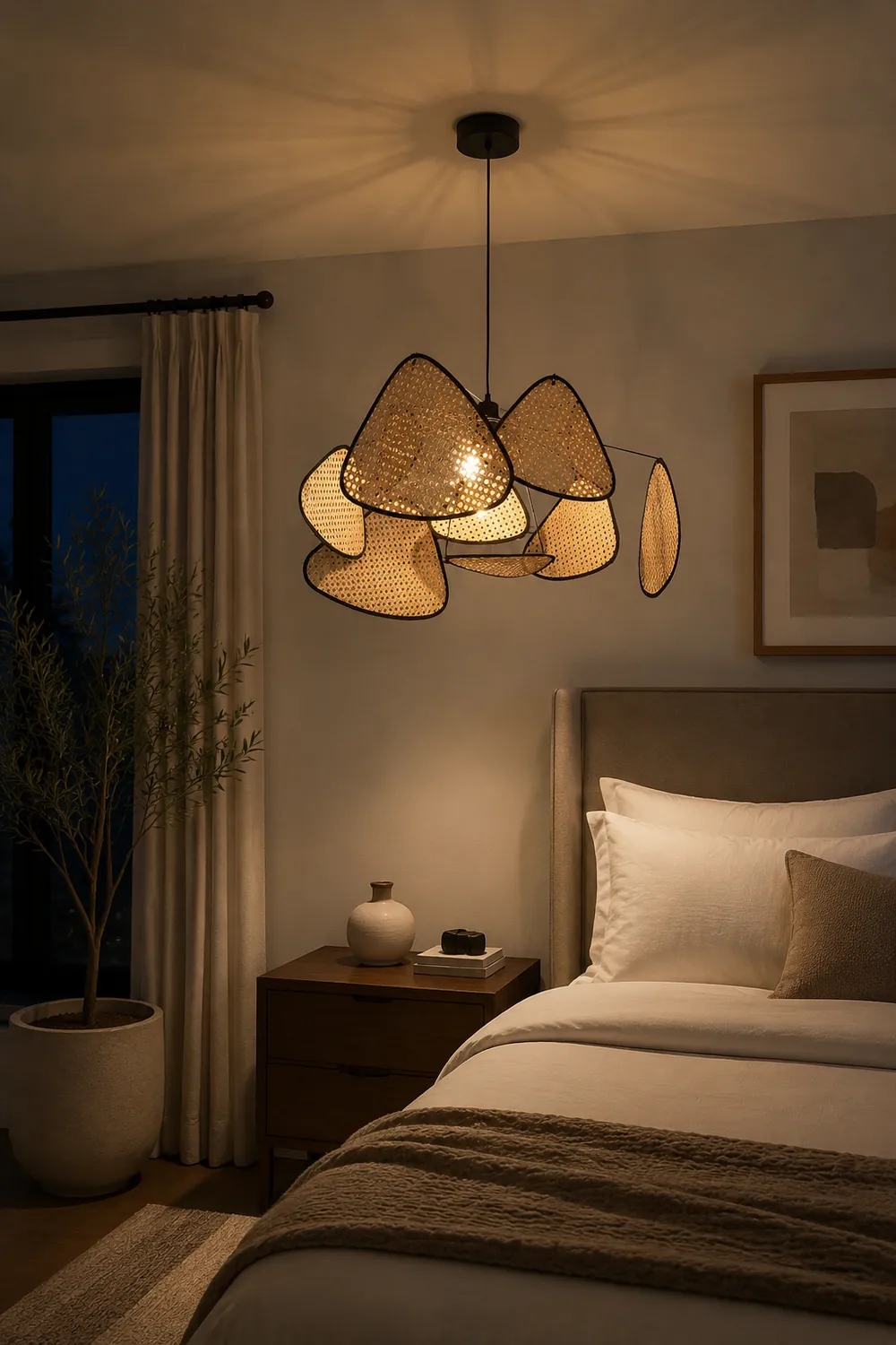 Screen Cannage Pendant Light - Lumpaz