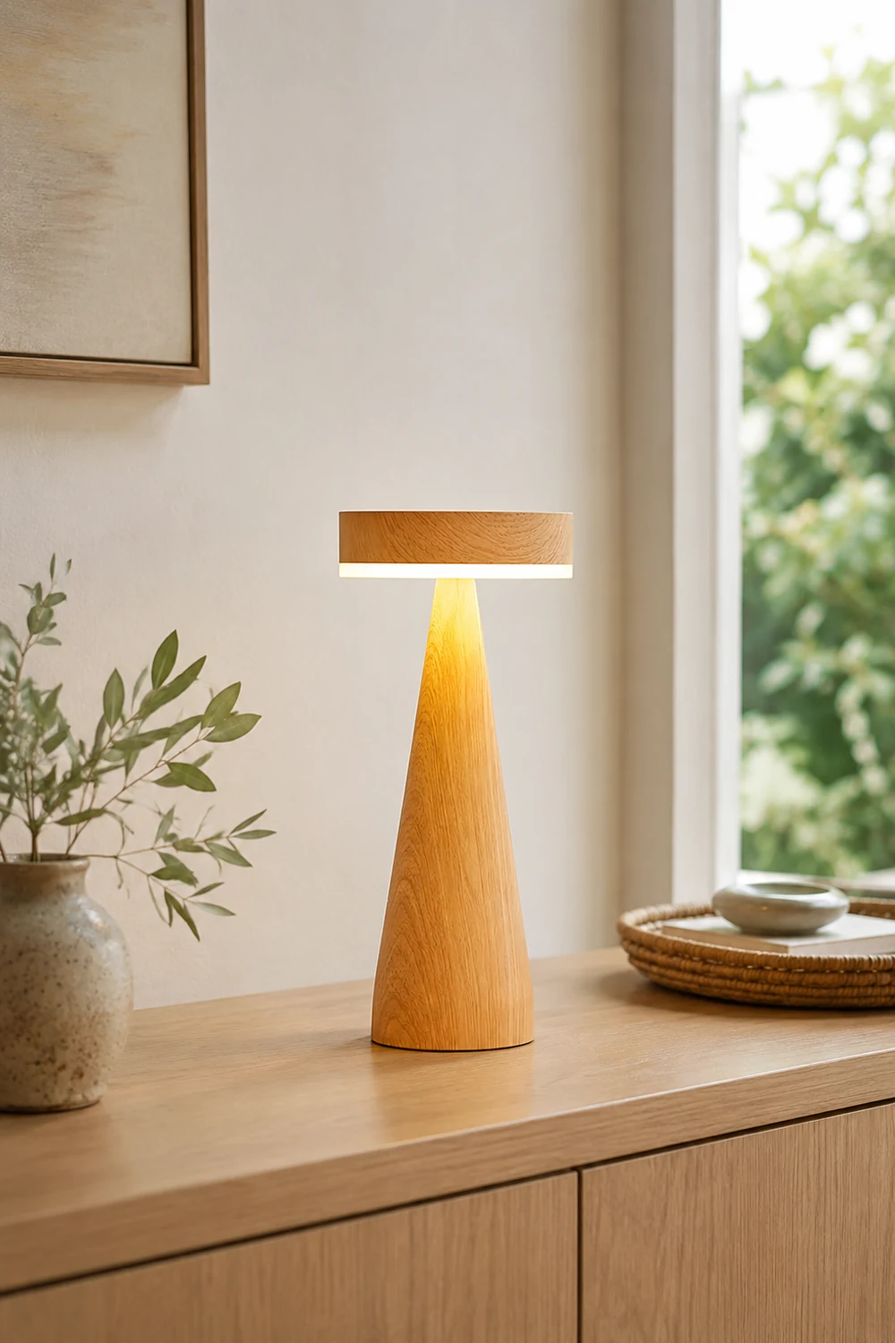 Lighthouse Built-in Battery Table Lamp - Lumpaz