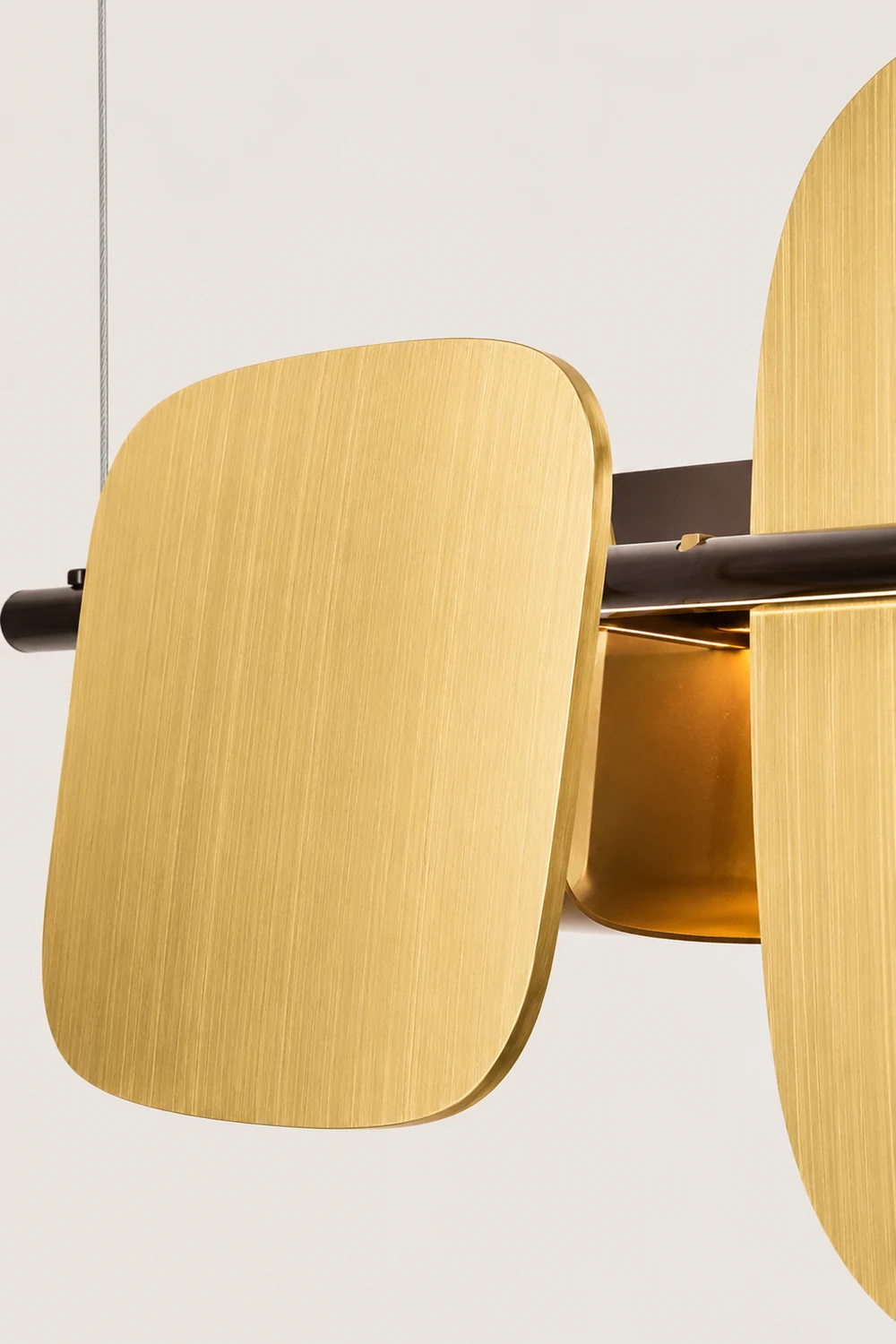 Rounded square Chandelier - Lumpaz