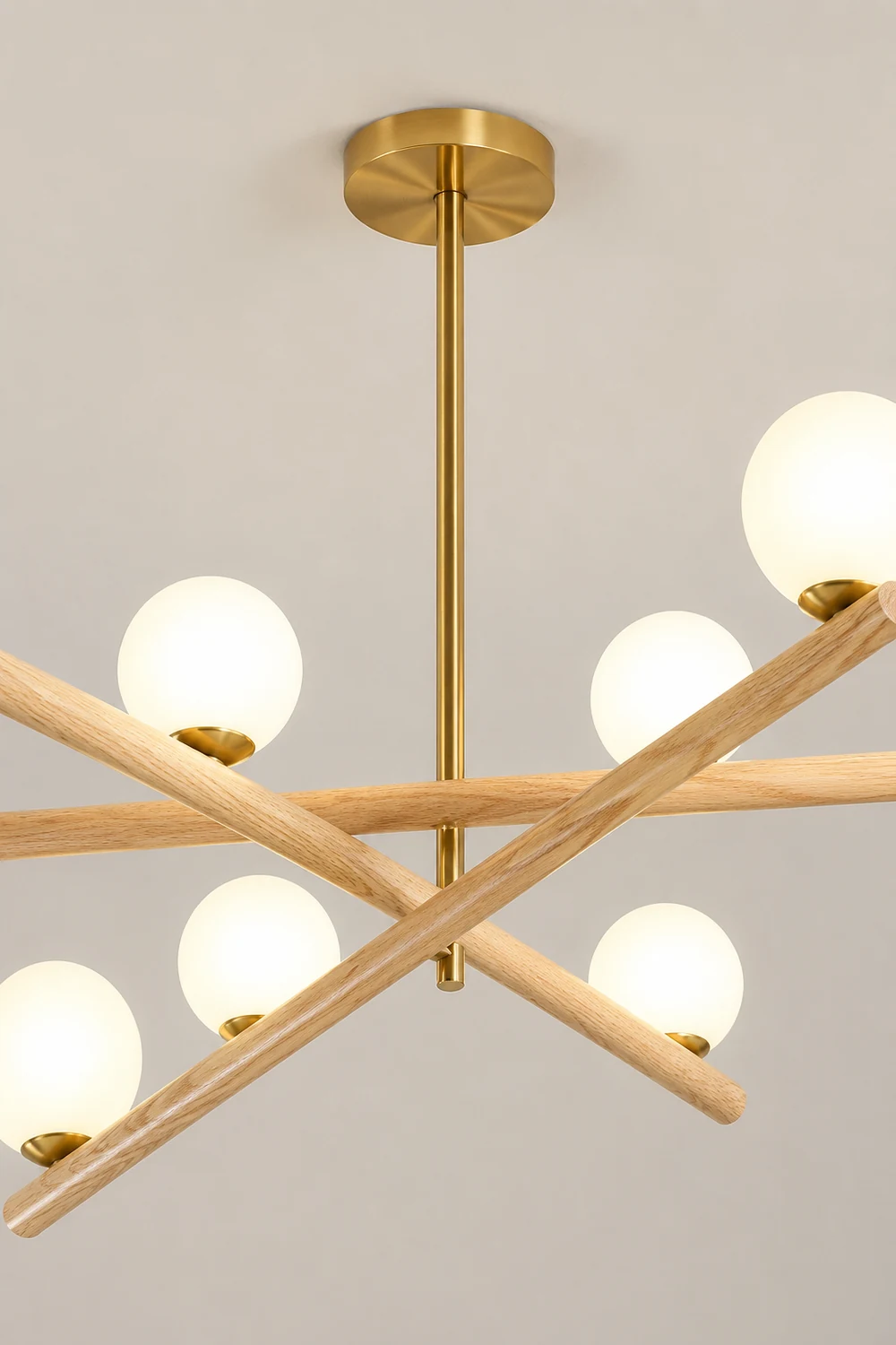Line Ball Chandelier - Lumpaz