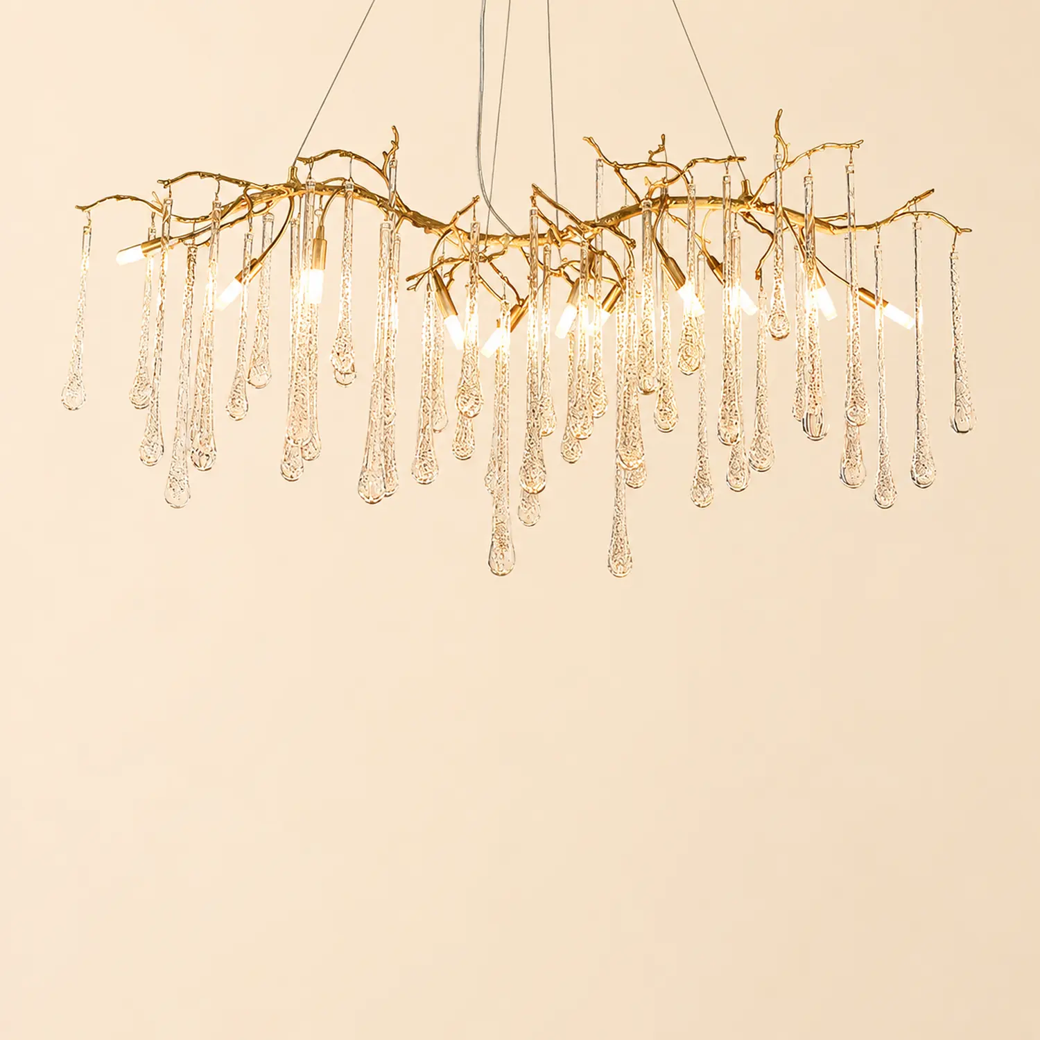 Aqua Makrama Chandeliers - Lumpaz
