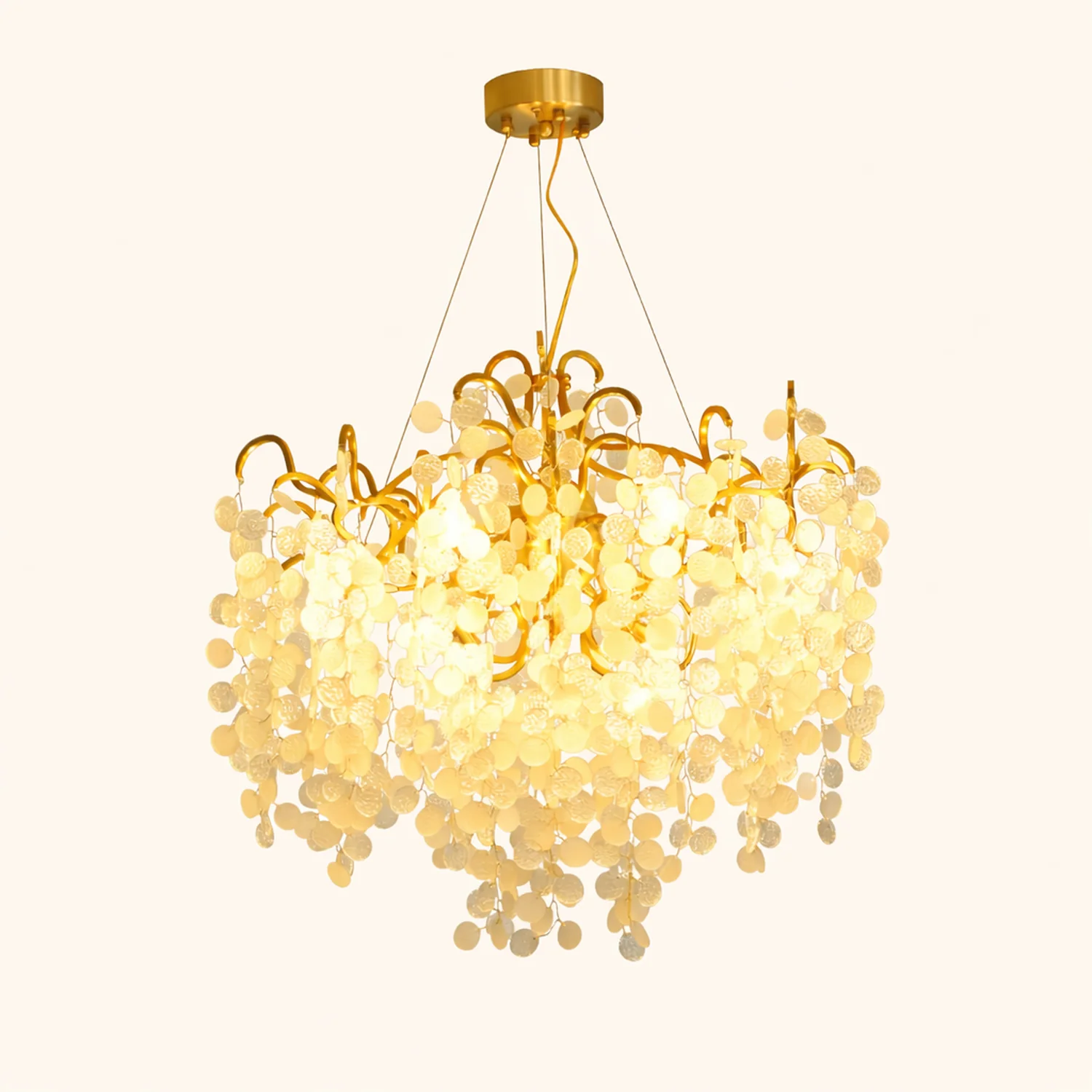 Shiro Noda Round Chandelier - Lumpaz