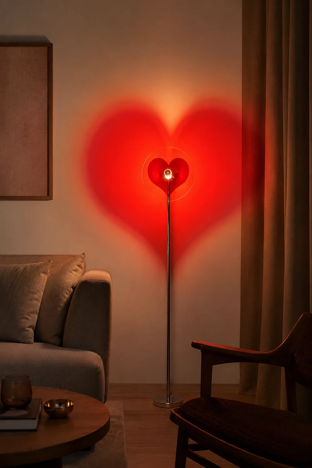 Heart Atmosphere Floor Lamp - Lumpaz