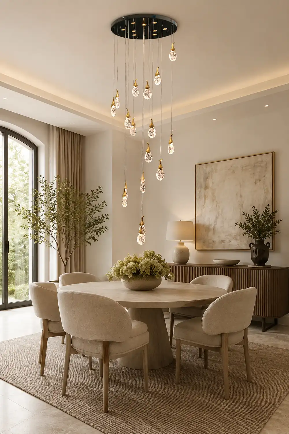 Leo Bubble Chandelier - Lumpaz
