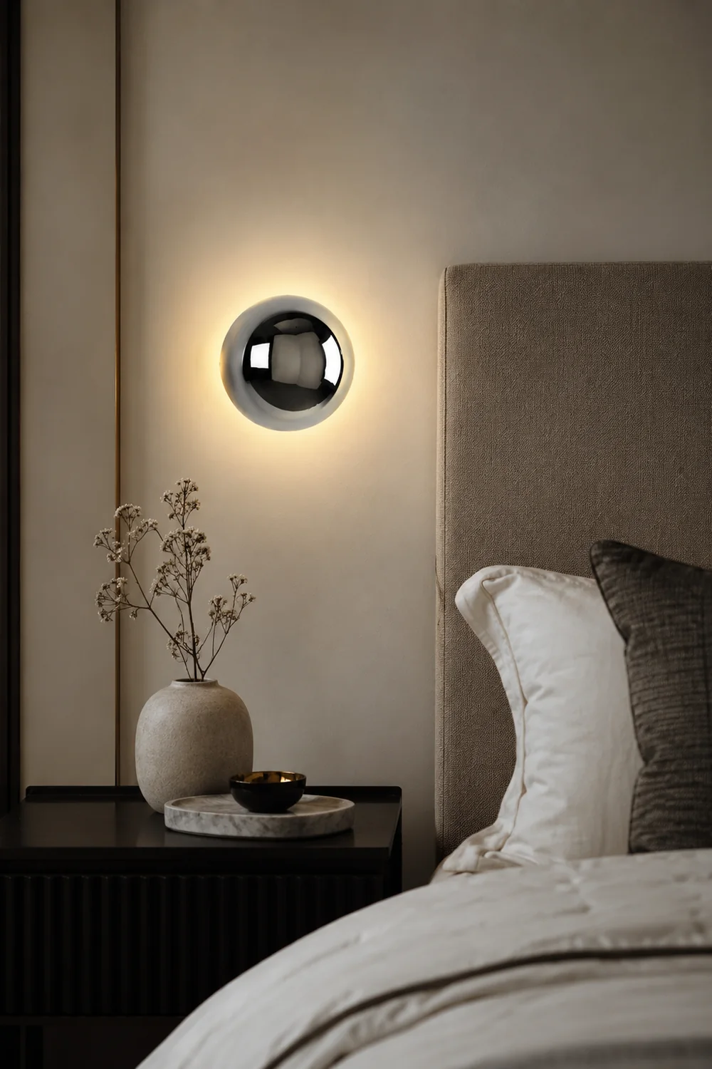 Round Metal Wall Lamp - Lumpaz