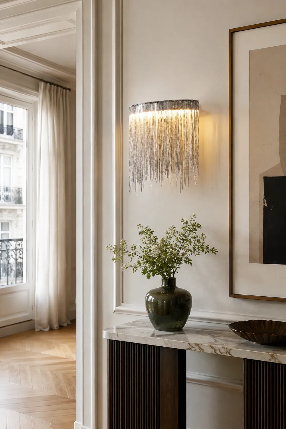 Cadena Tassel Wall Lamp - Lumpaz