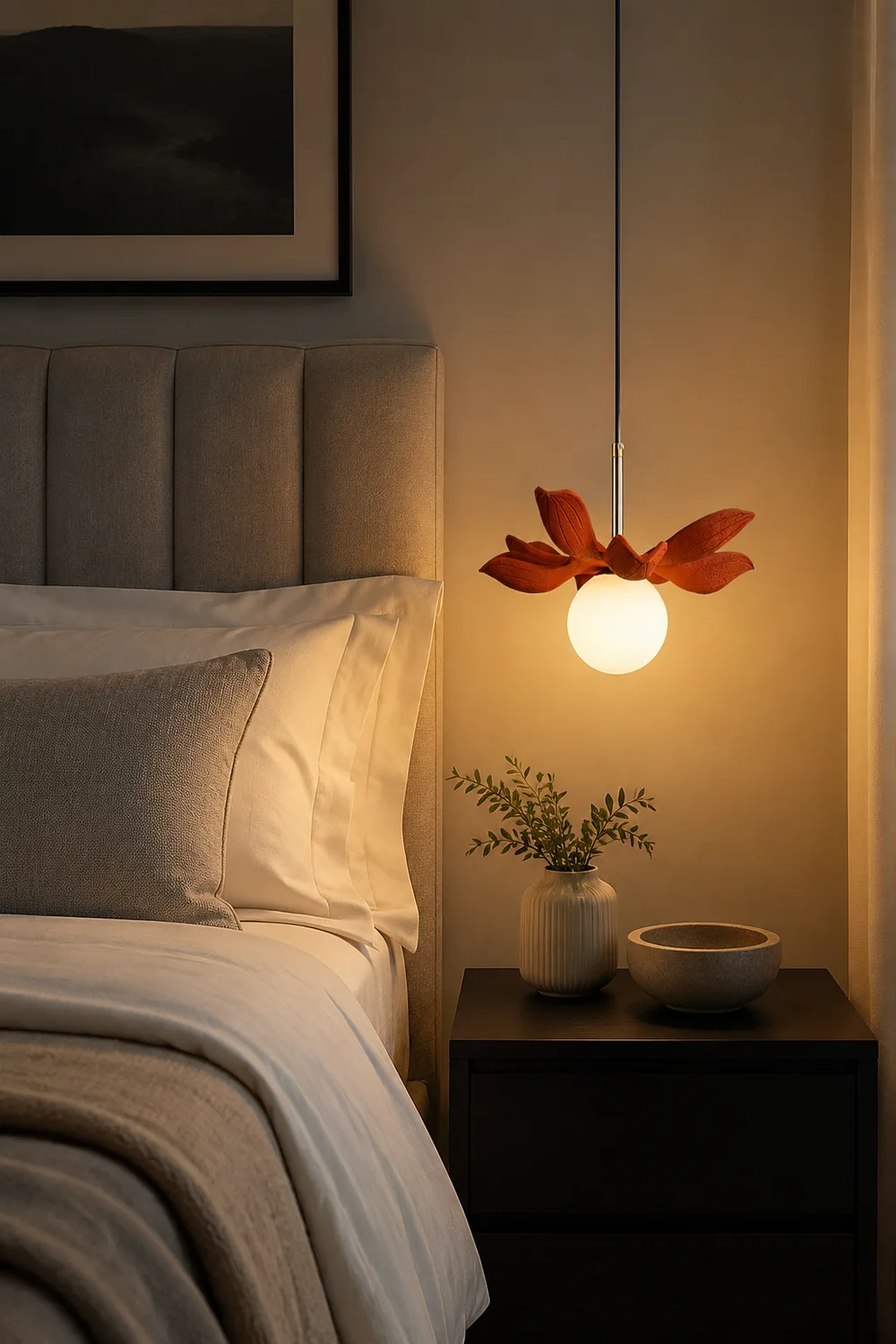 Resin Small Pendant Light - Lumpaz