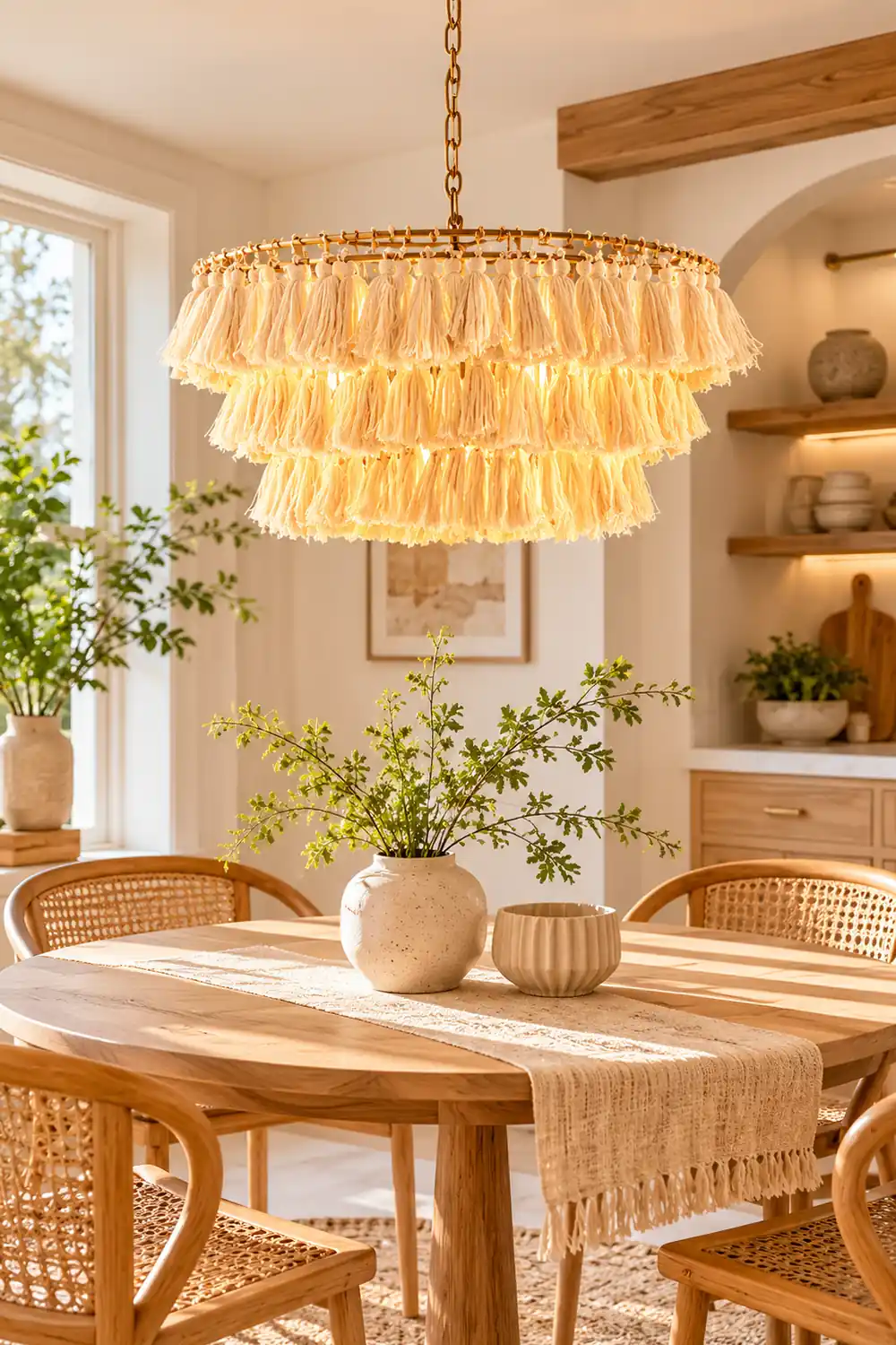 Multicolor Tassel Chandeliers - Lumpaz