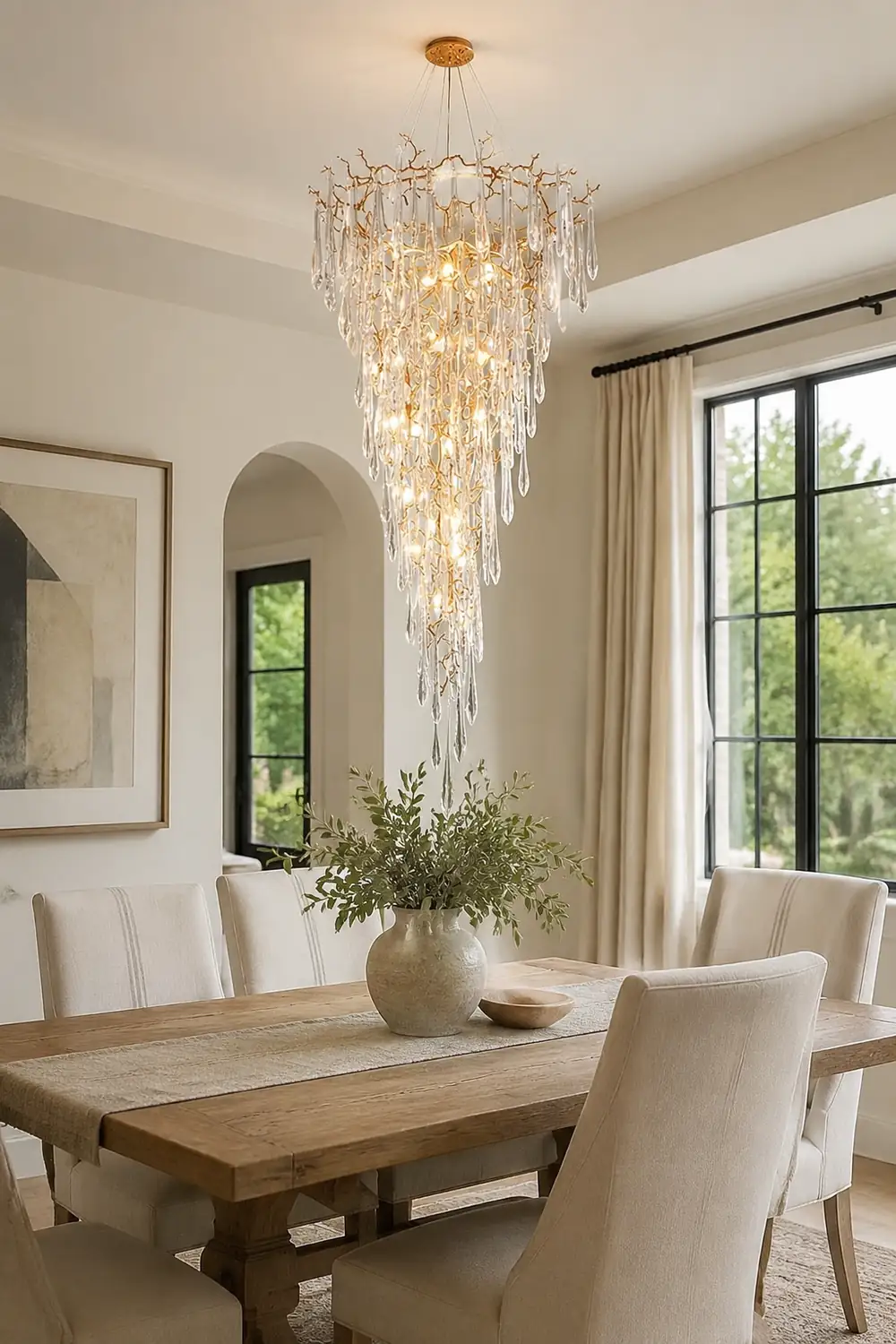 Aqua Parable Chandeliers - Lumpaz