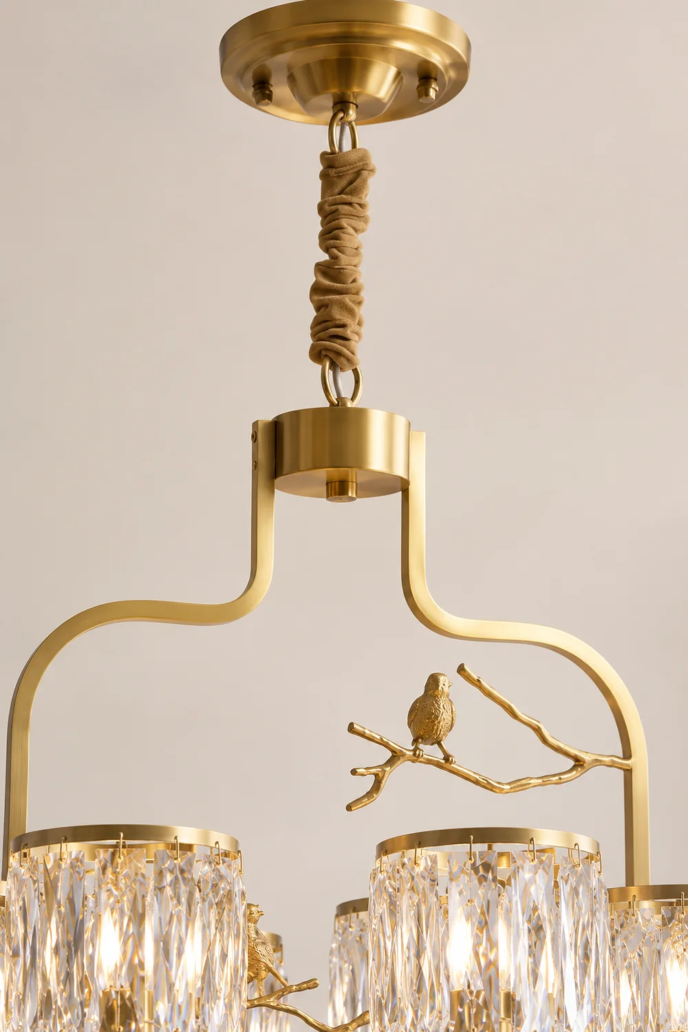 Crystal Bird Chandelier - Lumpaz