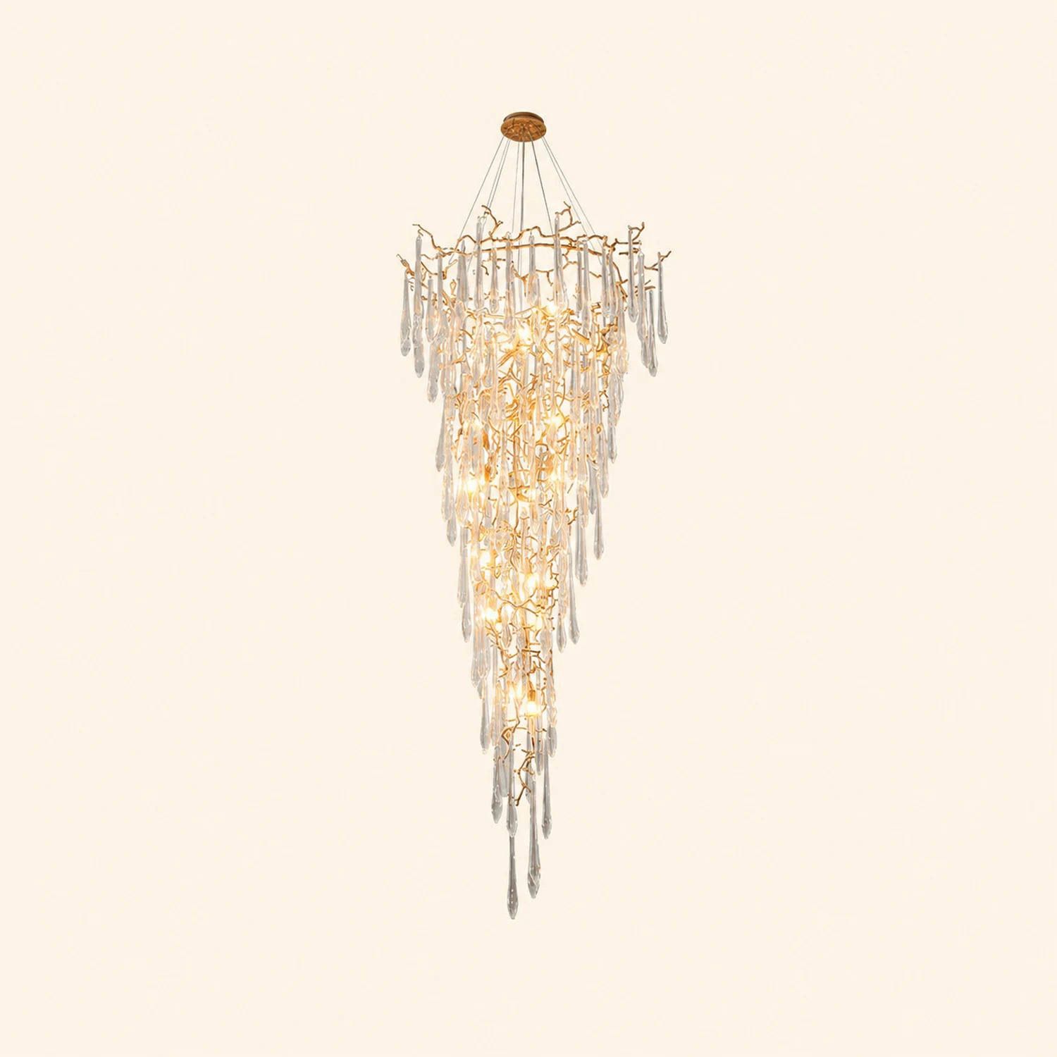 Aqua Parable Chandeliers - Lumpaz