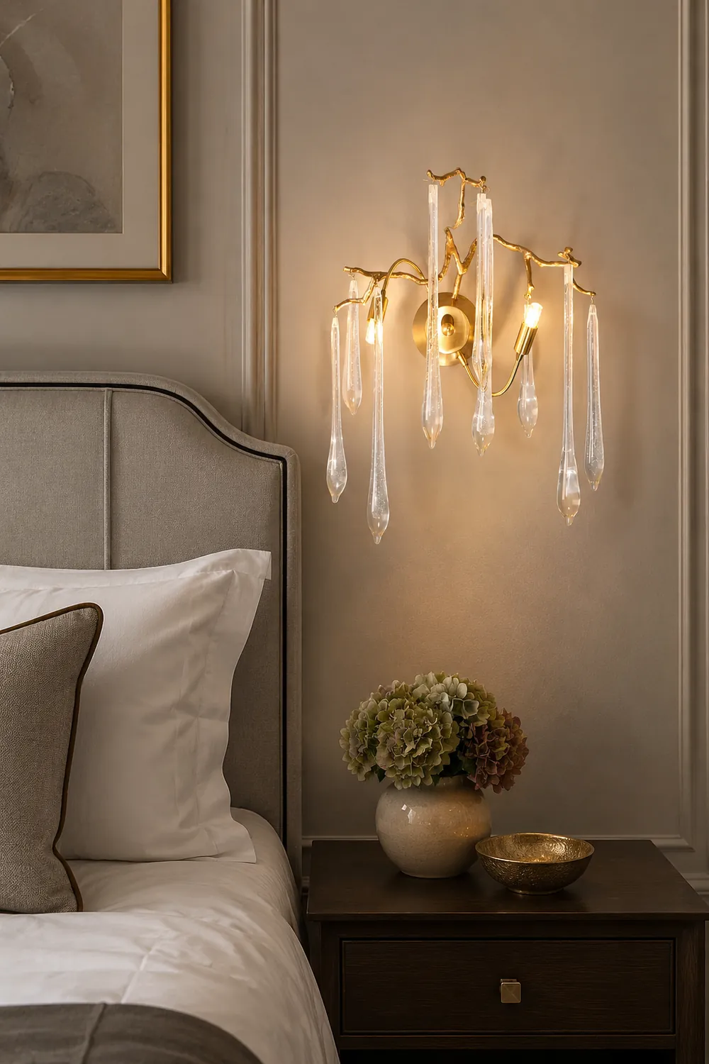 Aqua Salix Wall Lamp - Lumpaz