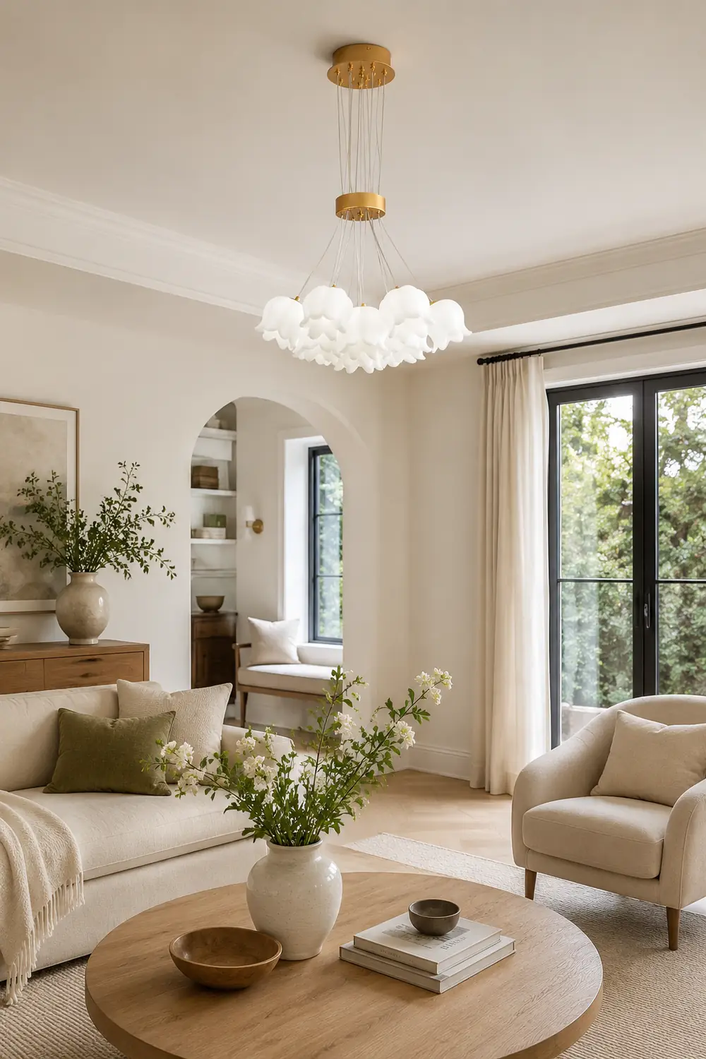 Lily Of The Valley Chandelier - Lumpaz