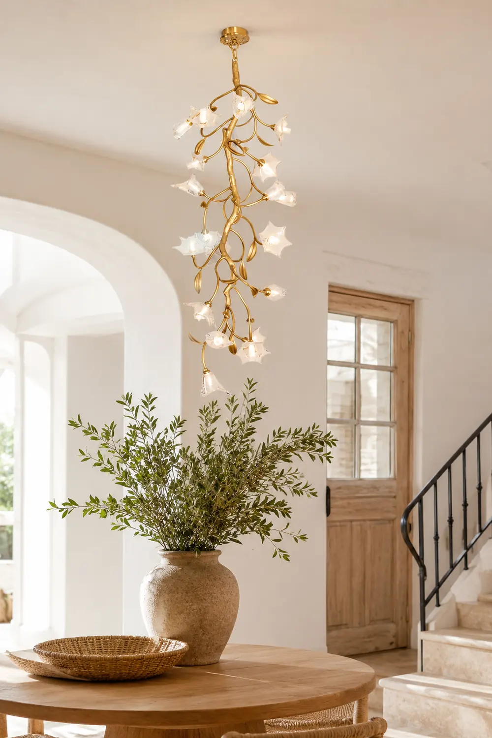 Flower Craftsman Chandelier - Lumpaz