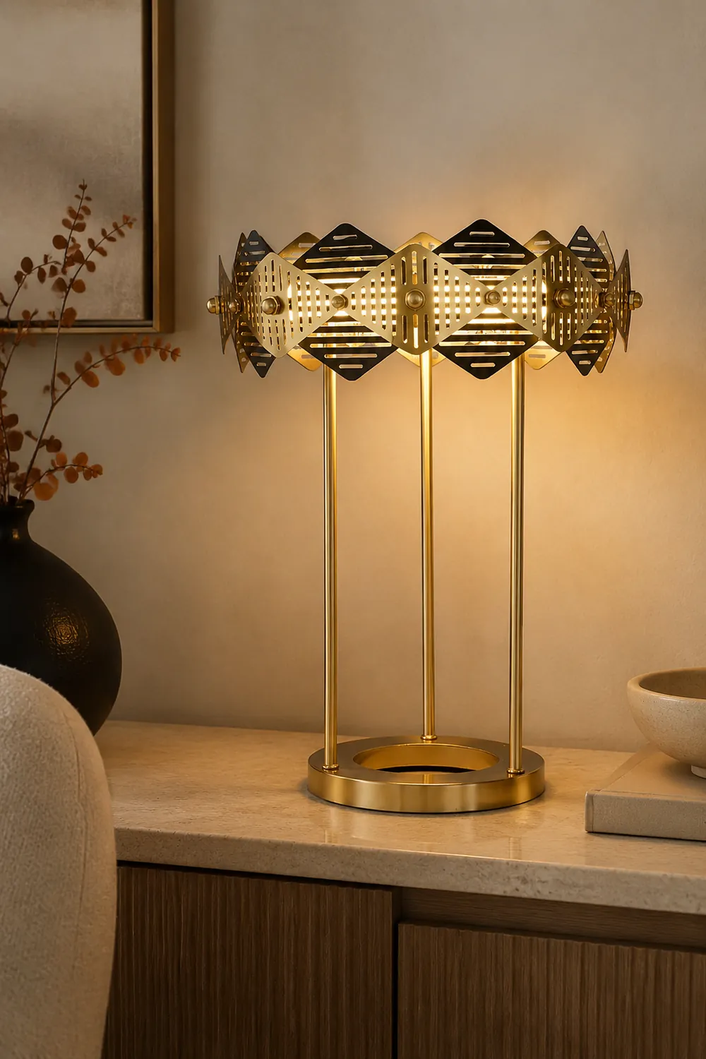 Rote Table Lamp - Lumpaz
