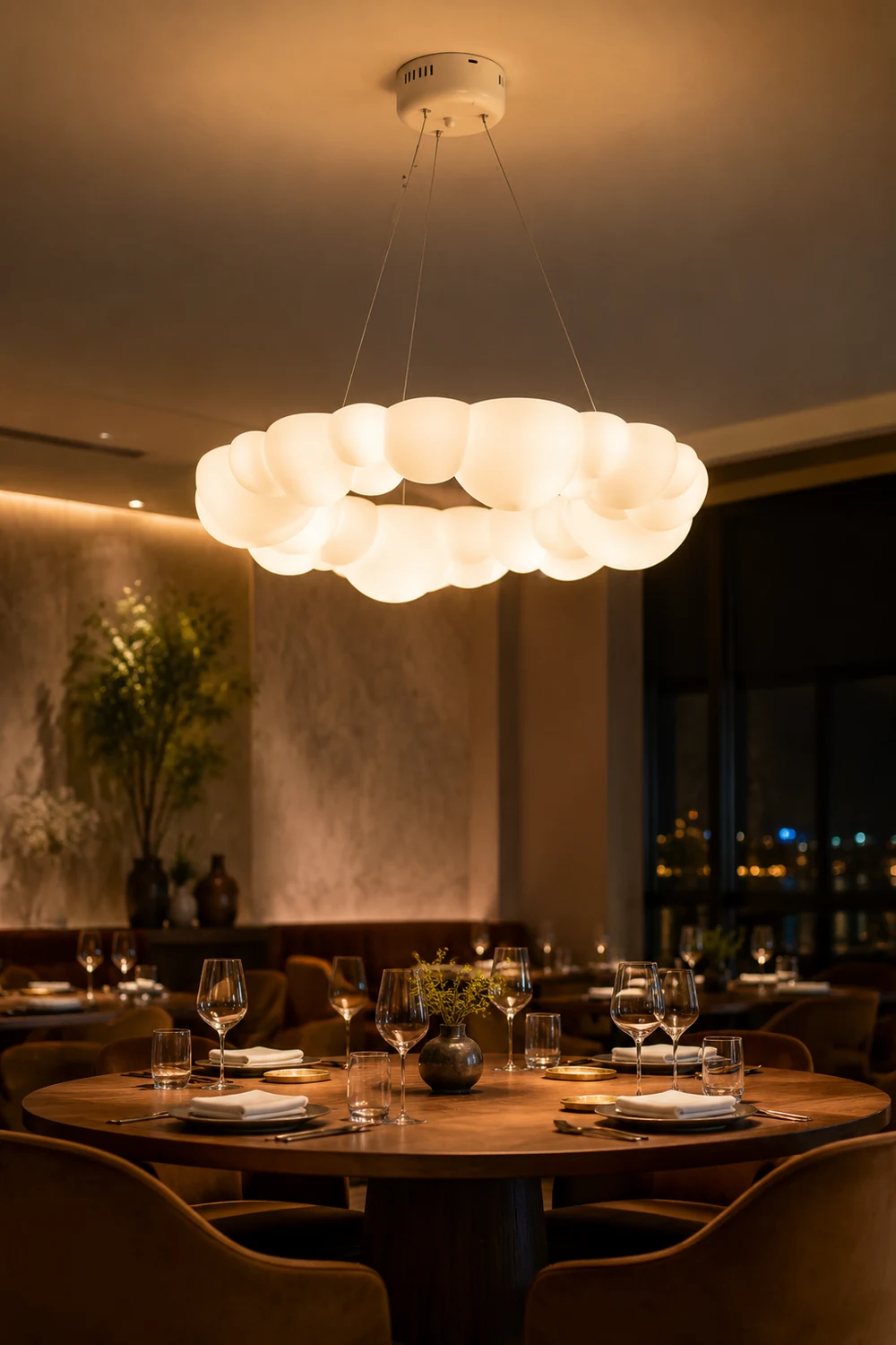 Cloud Bubble Chandelier - Lumpaz