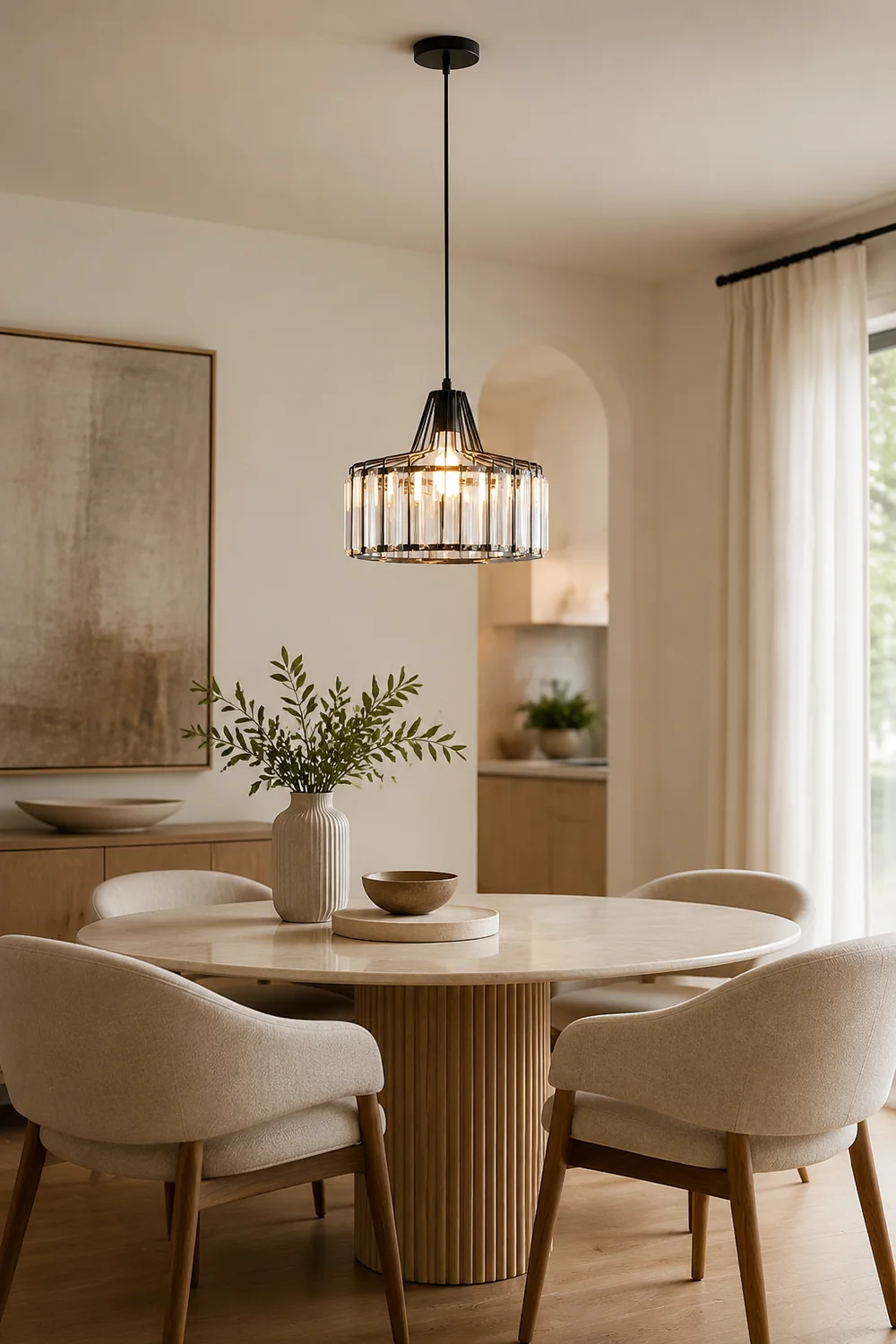 Bruckner Crystal Pendant Lamp - Lumpaz