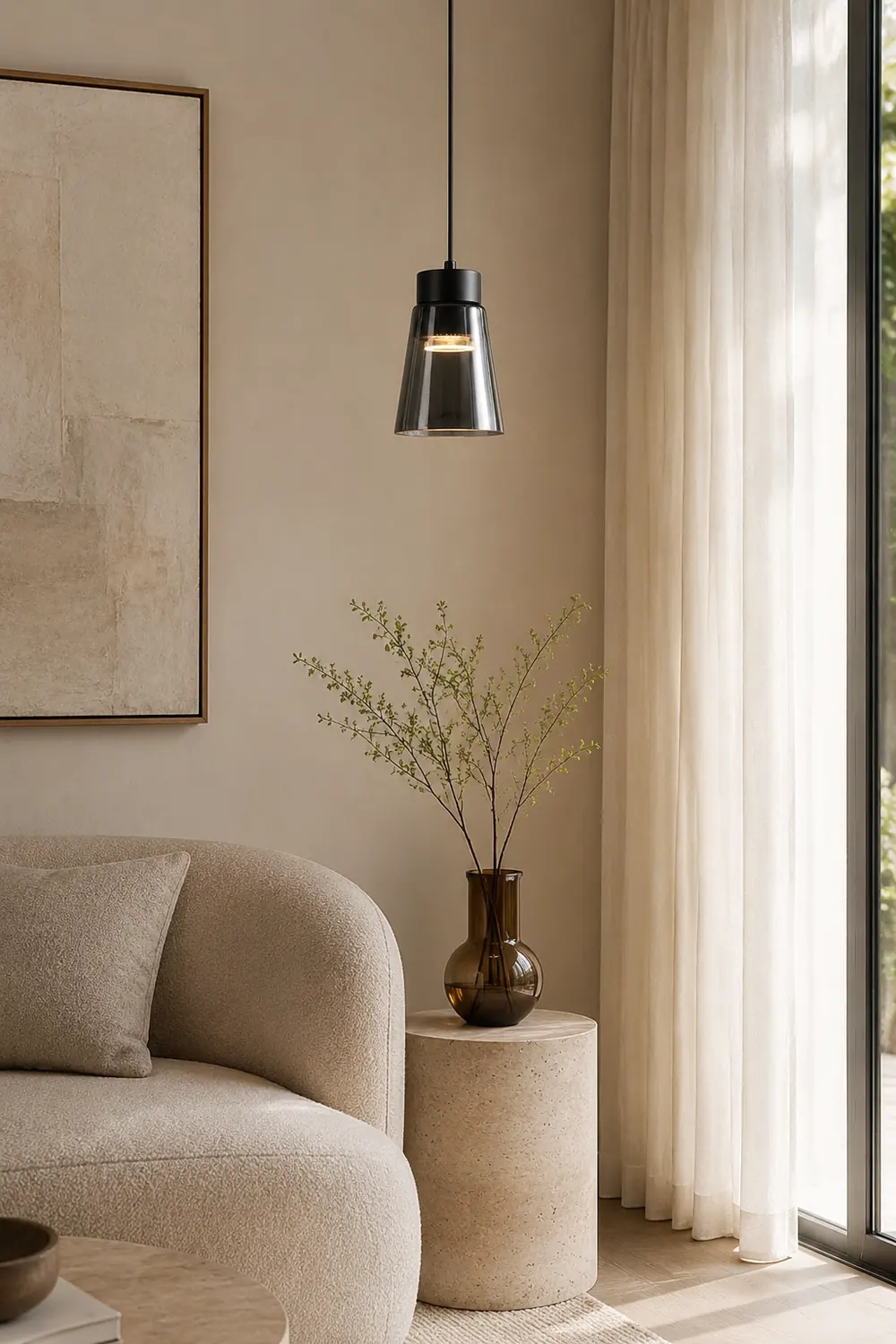 Smoke Cone Pendant Lamp - Lumpaz
